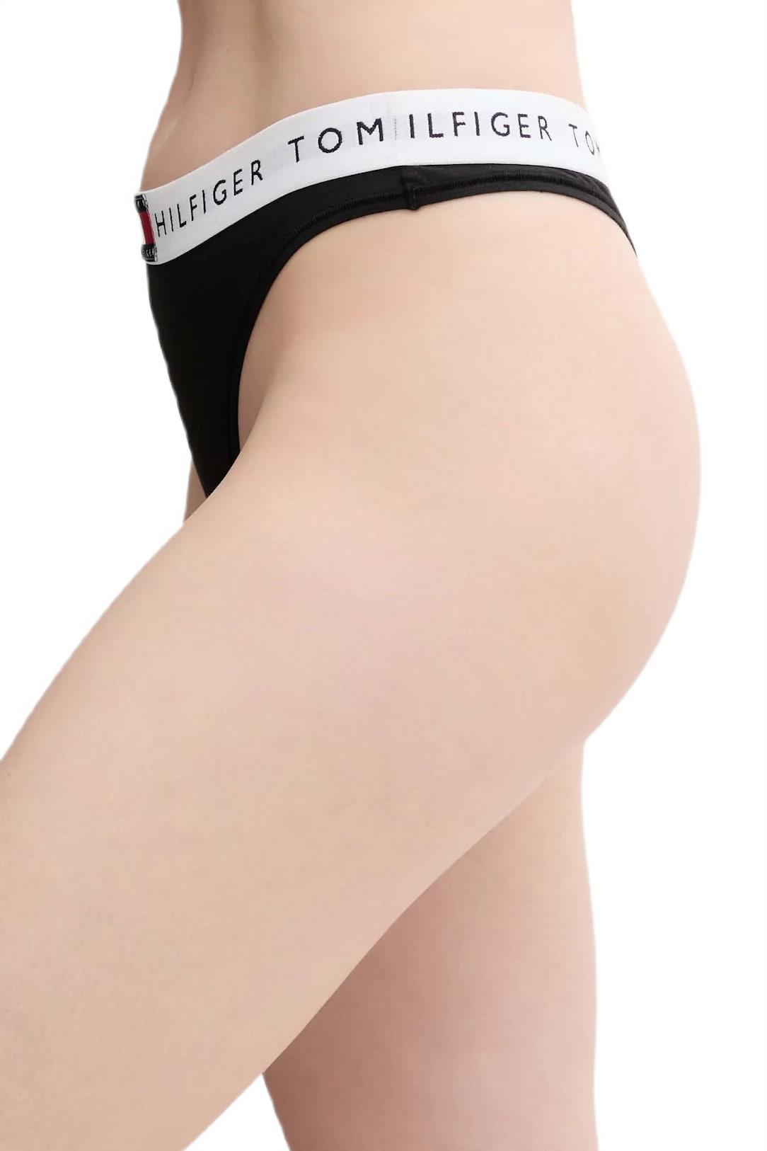 Tommy Hilfiger Kadın Siyah Tanga UW0UW06039