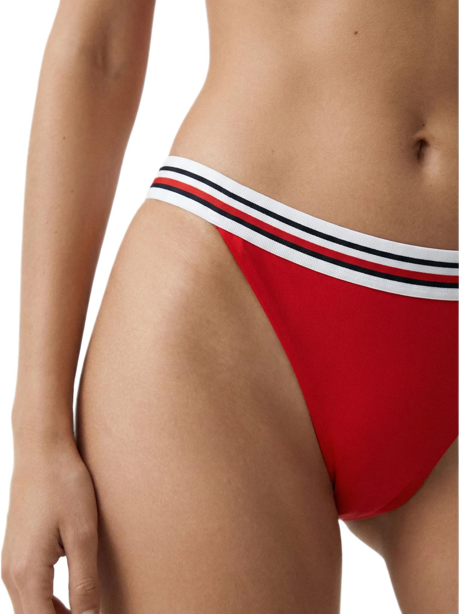 Tommy Hilfiger Kadın Turuncu Cheeky Bikini Altı UW0UW06354