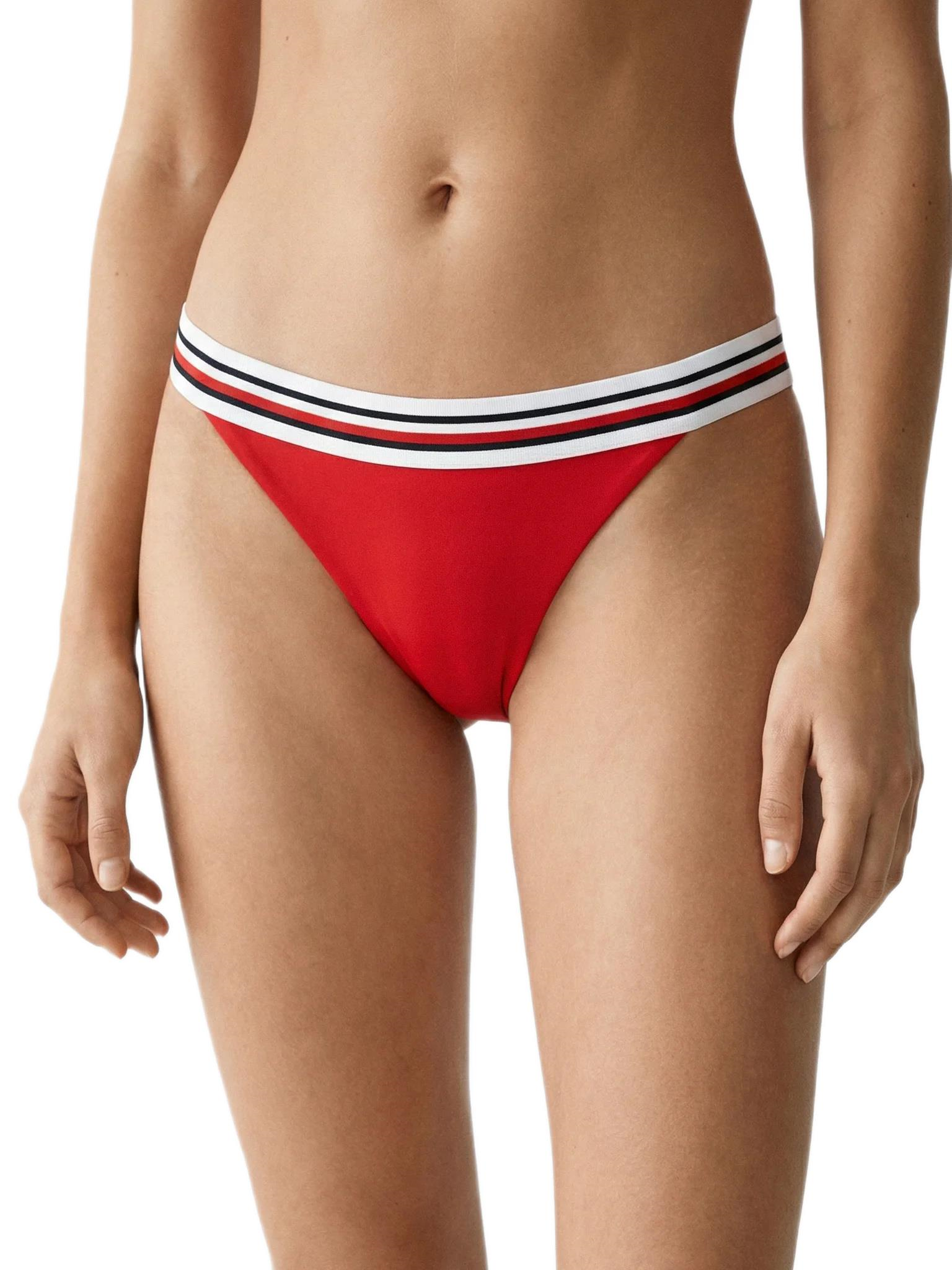 Tommy Hilfiger Kadın Turuncu Cheeky Bikini Altı UW0UW06354