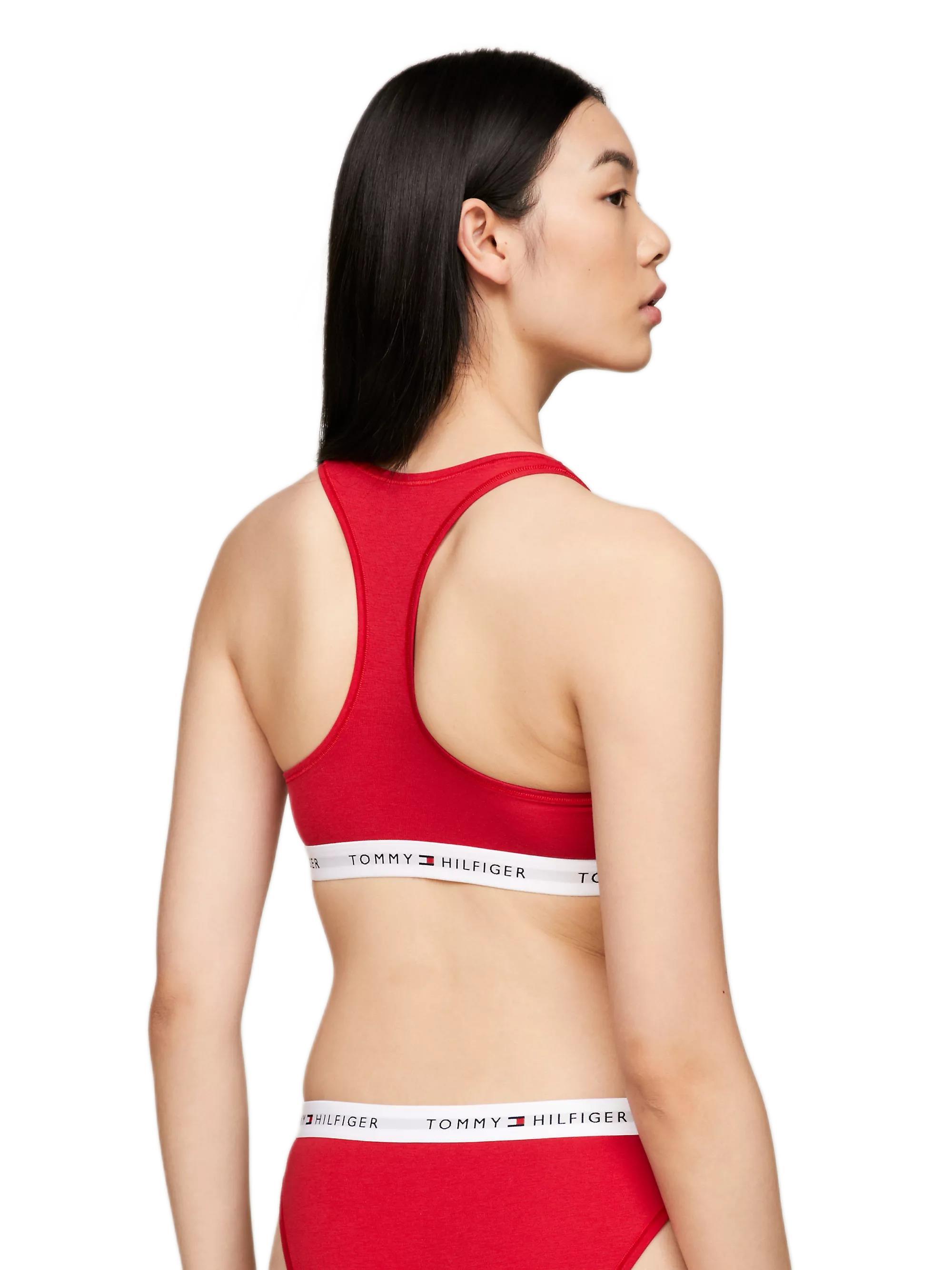 Tommy Hilfiger Kadın Unlined Kırmızı Bralet