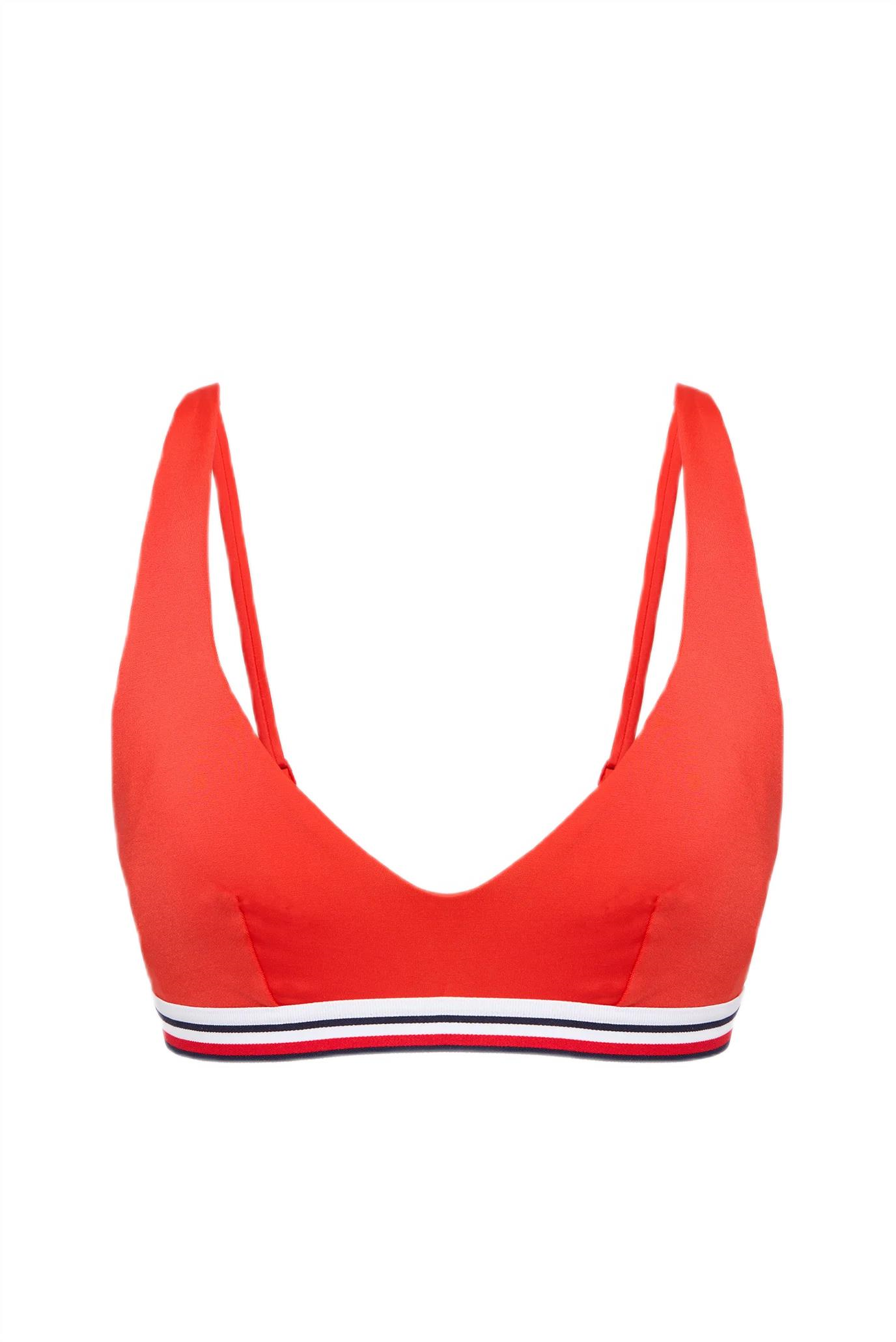 Tommy Hilfiger Kadın Yuvarlak Yakalı Bralet Bikini Üstü UW0UW06351