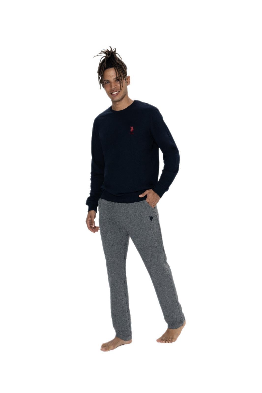 U.S. Polo Assn. Erkek Lacivert Pijama Takım 18847