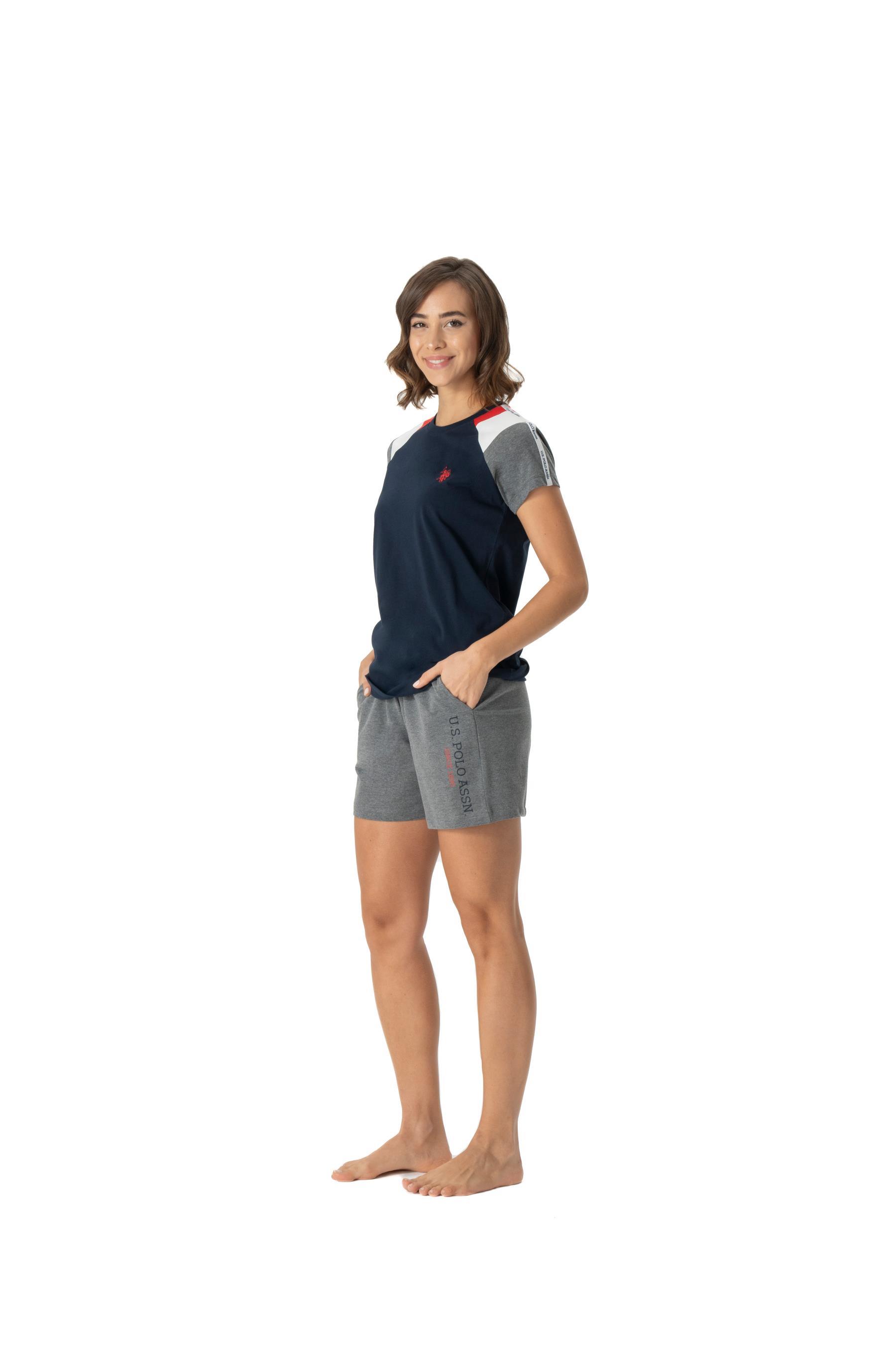 U.S. Polo Assn. Kadın Lacivert Şort Takım 16988 