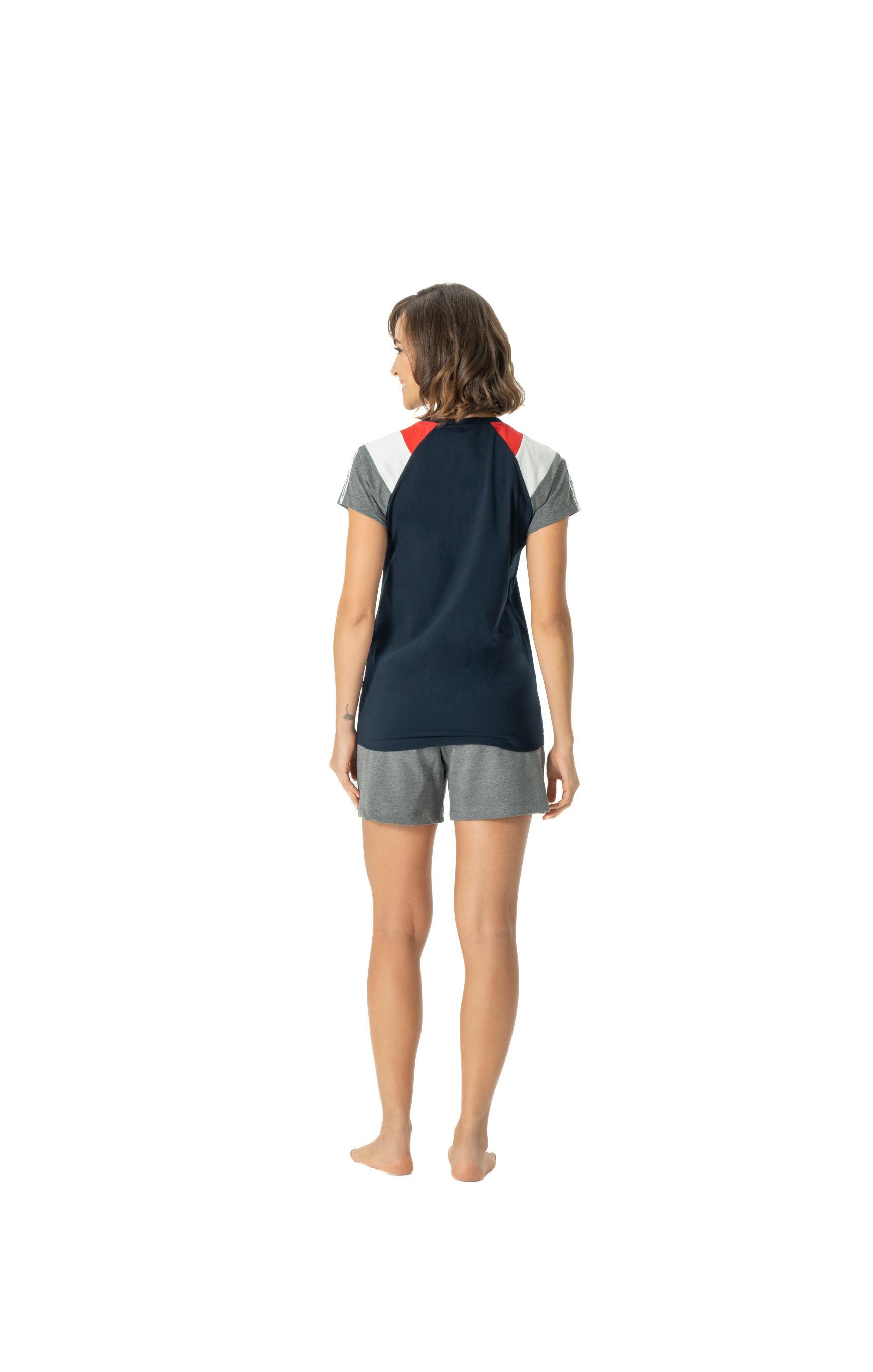 U.S. Polo Assn. Kadın Lacivert Şort Takım 16988 