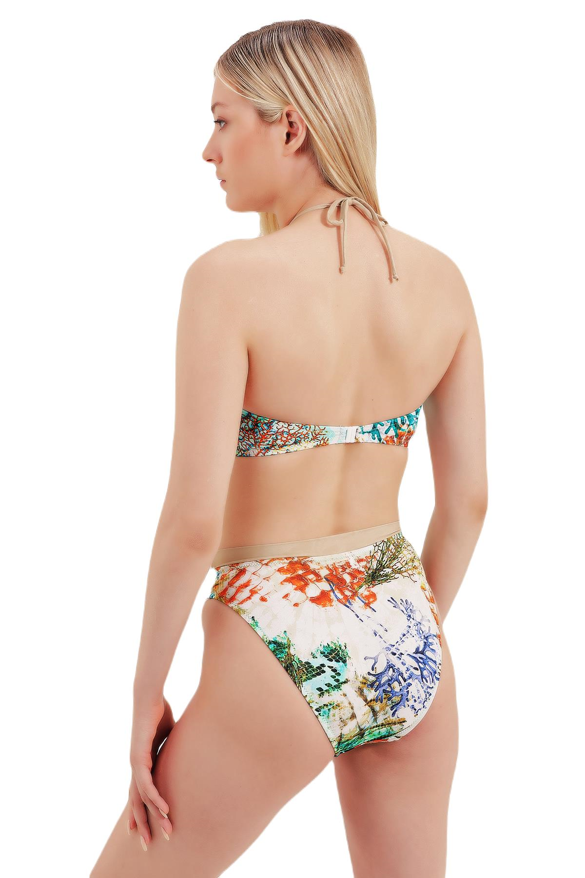 Zeki Desenli Bikini Takım 