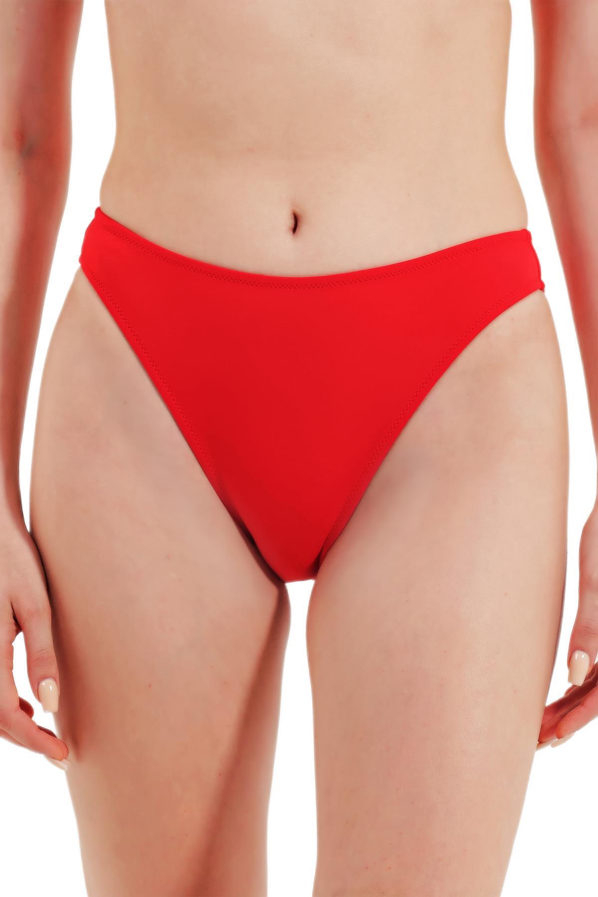 Zeki Kırmızı Bikini Alt 