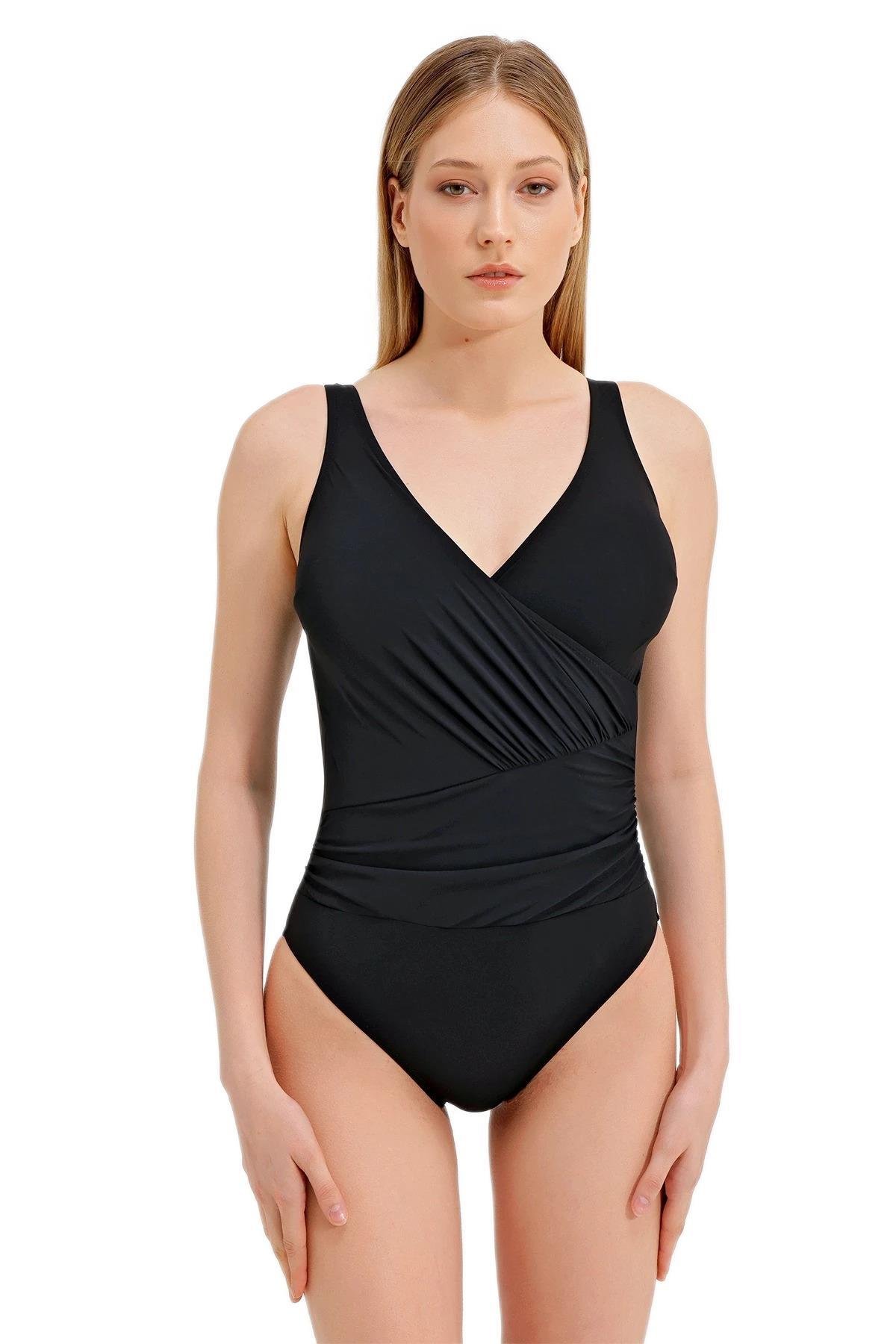 Zeki Kruvaze Siyah Mayo 