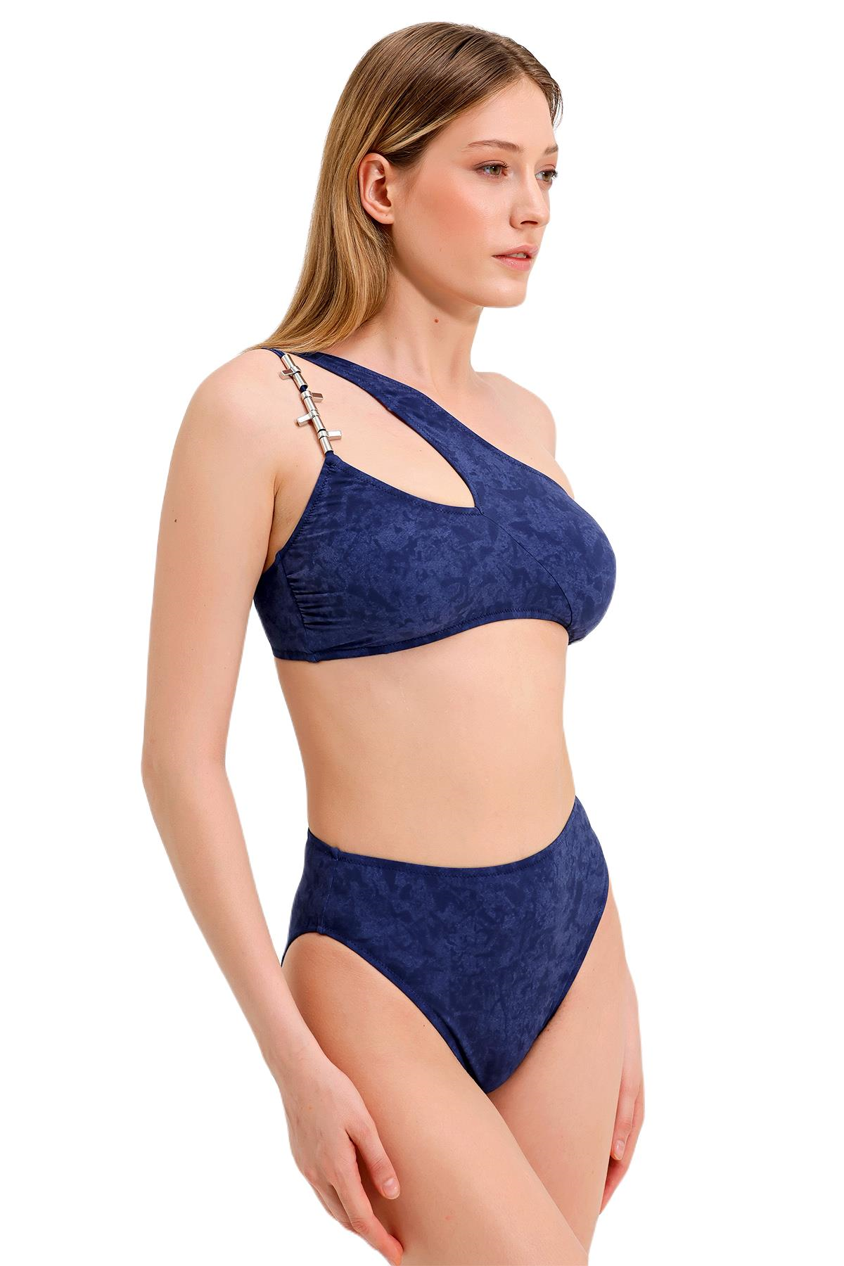Zeki Üçgen Lacivert Bikini Takım