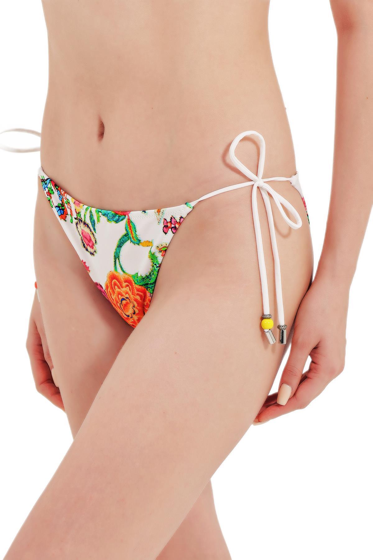 Zeki Yanı İpli Bikini Alt 
