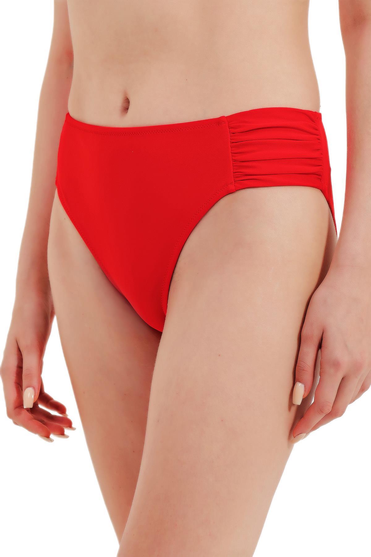 Zeki Yüksel Bel Kırmızı Bikini Alt 