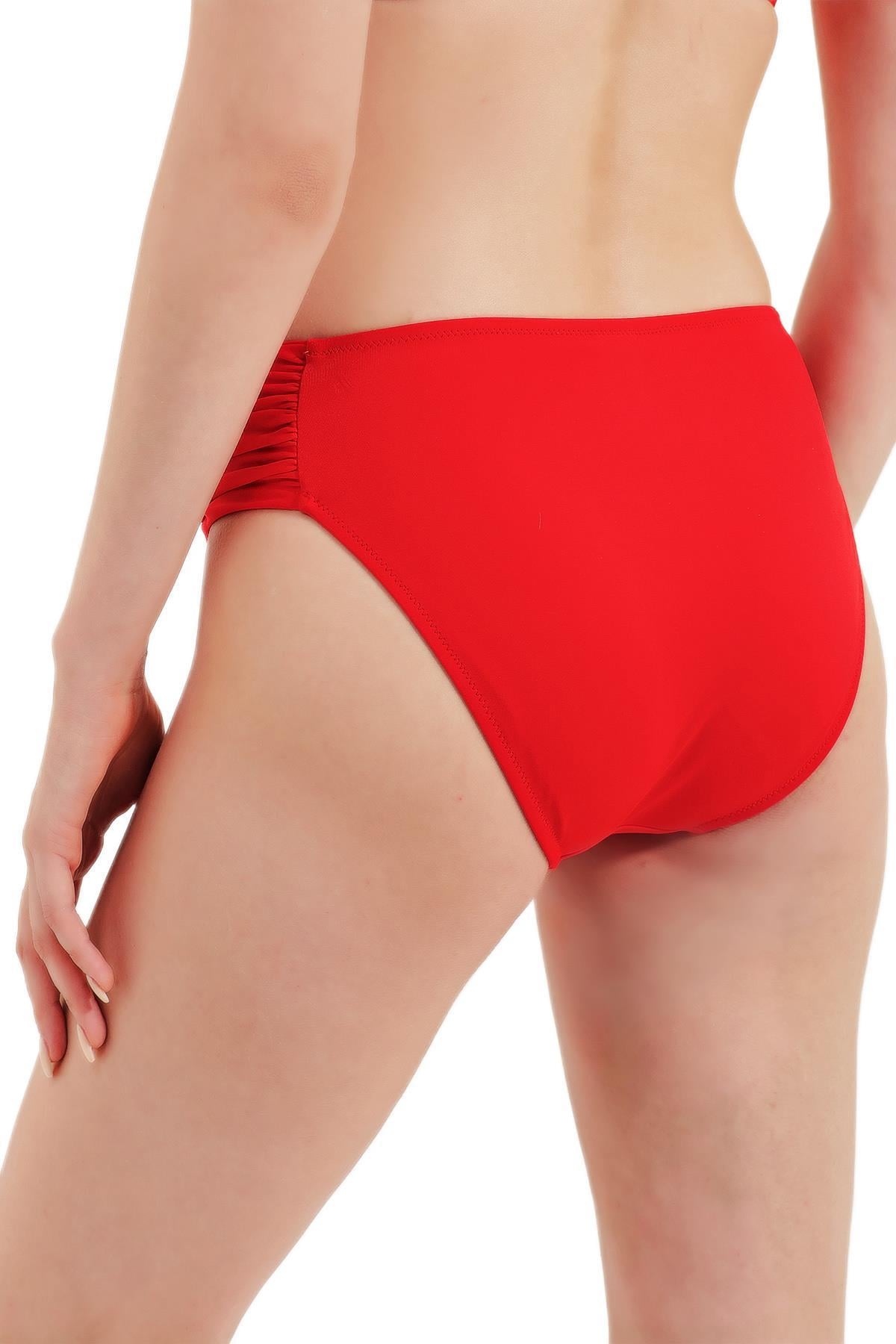 Zeki Yüksel Bel Kırmızı Bikini Alt 