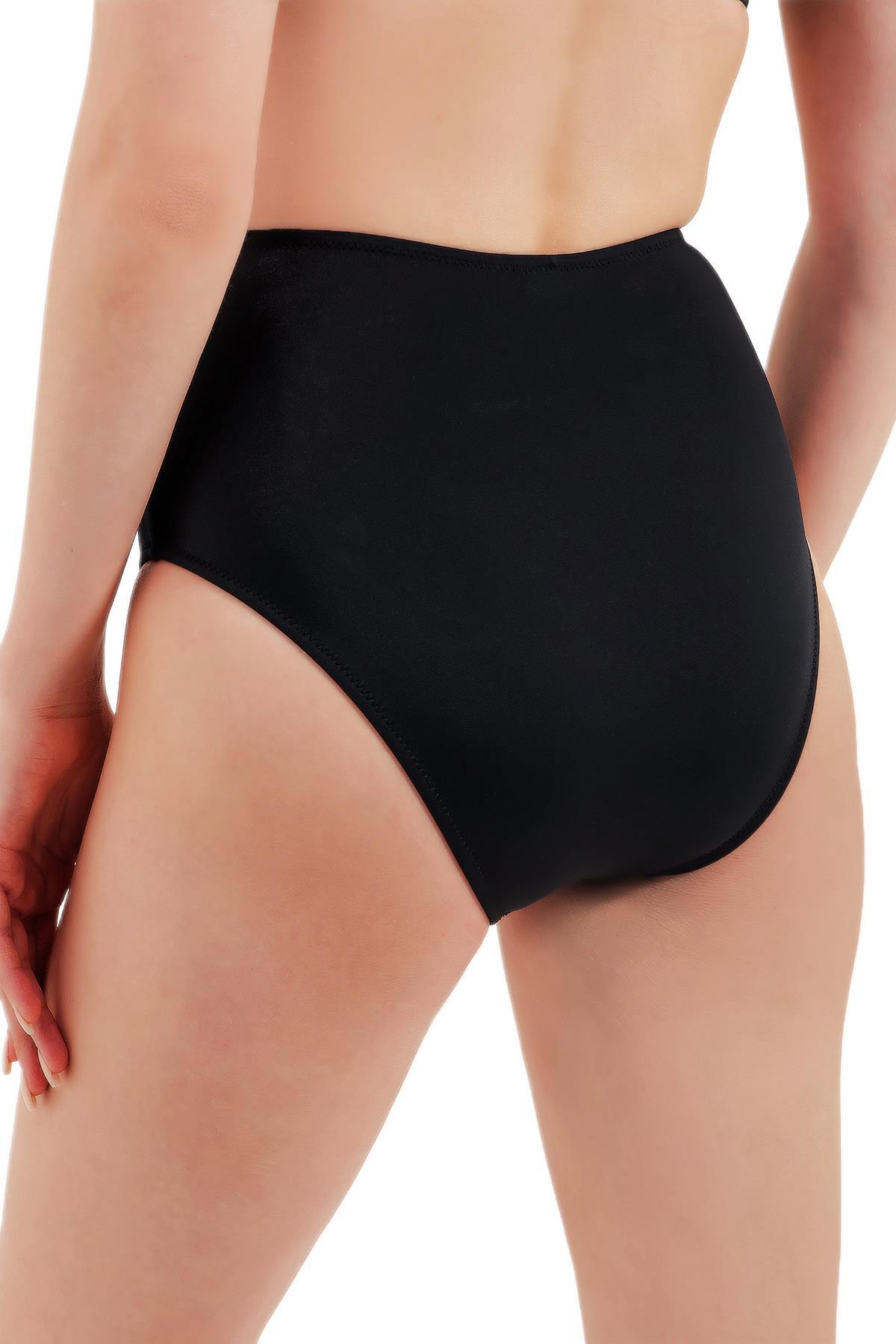 Zeki Yüksel Bel Siyah Bikini Alt 