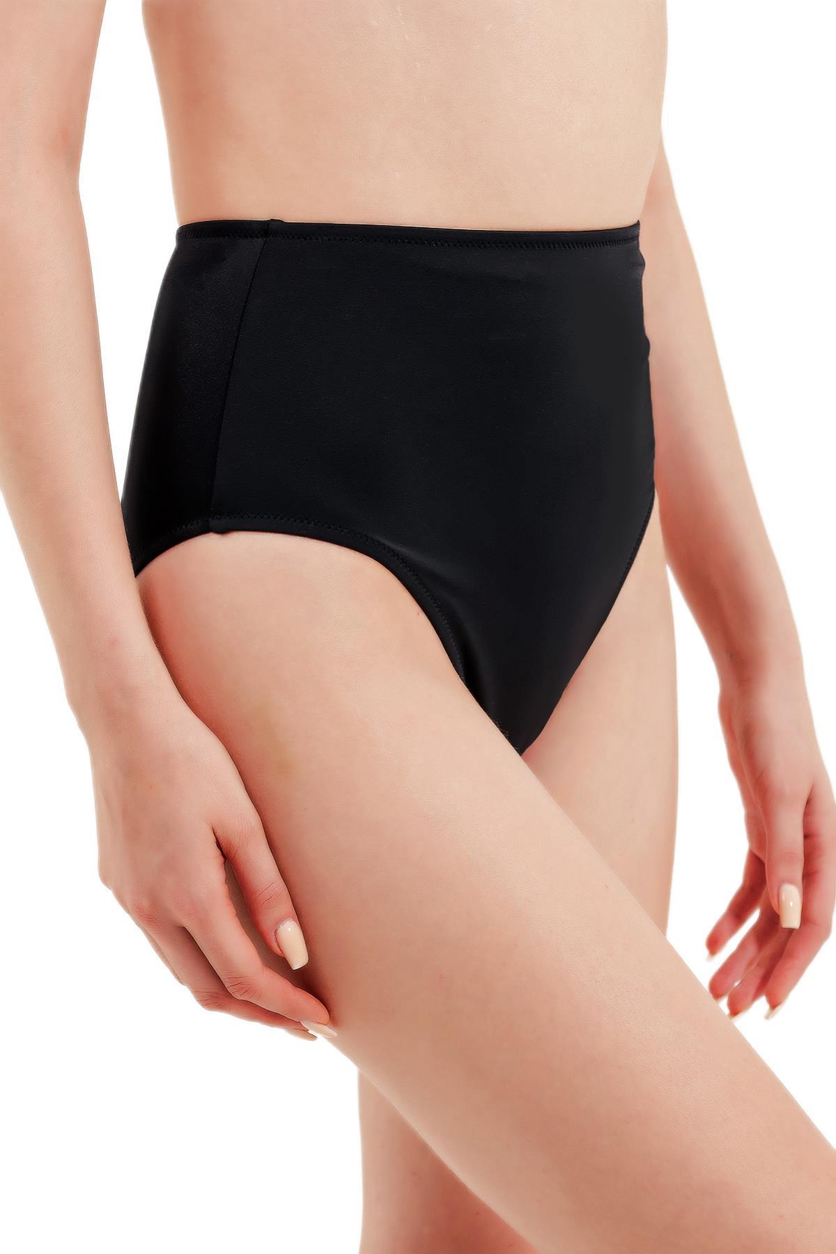 Zeki Yüksel Bel Siyah Bikini Alt 