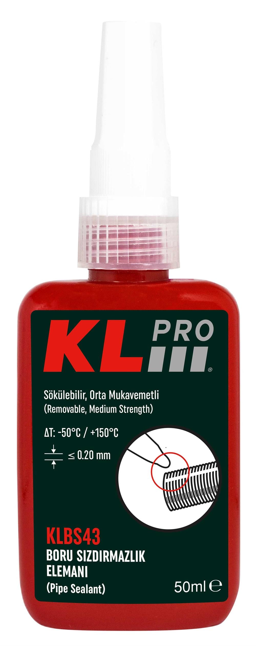 KLBS43-50 / 50 ML BORU SIZDIRMAZLIK ELEMANI