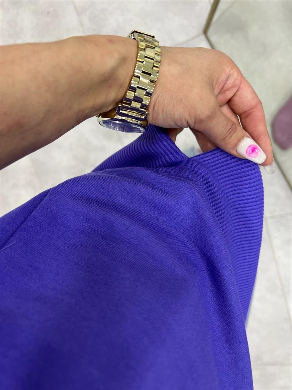 1.SINIF KALİTE BASİC SWEAT MOR