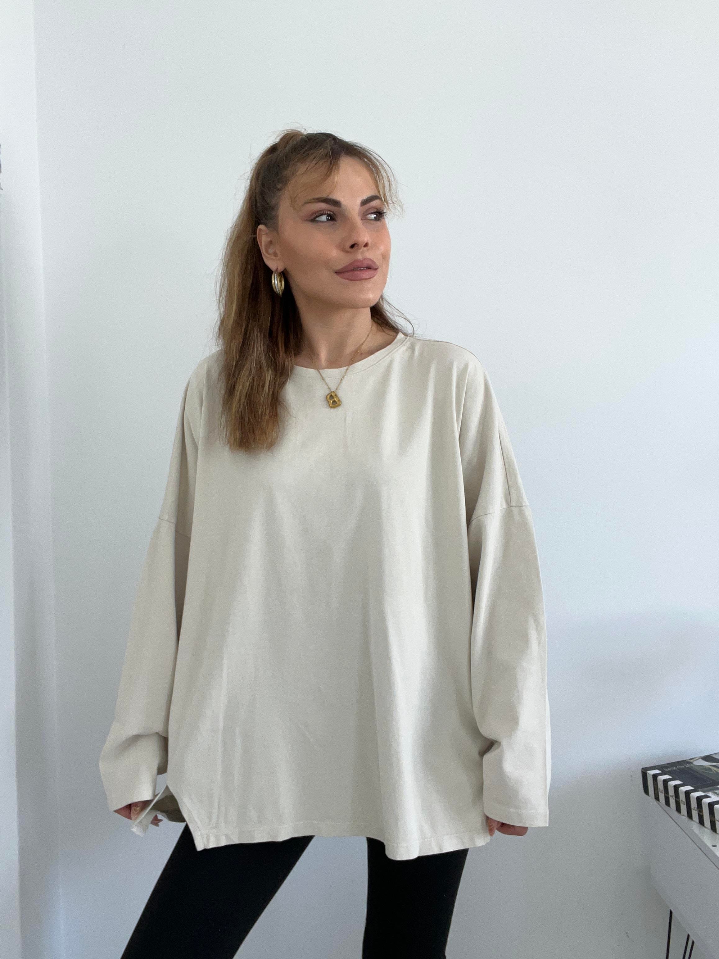 ARKASI PİLELİ OVERSİZE BASİC TAŞ