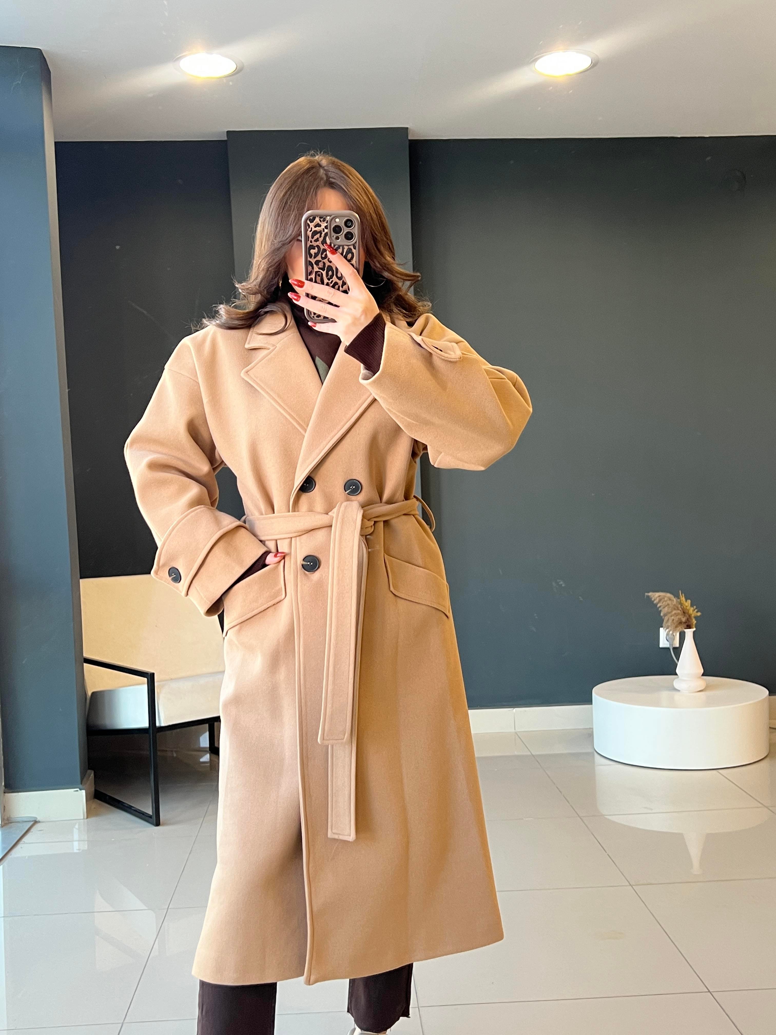 ASTARLI KAŞMİR KABAN CAMEL