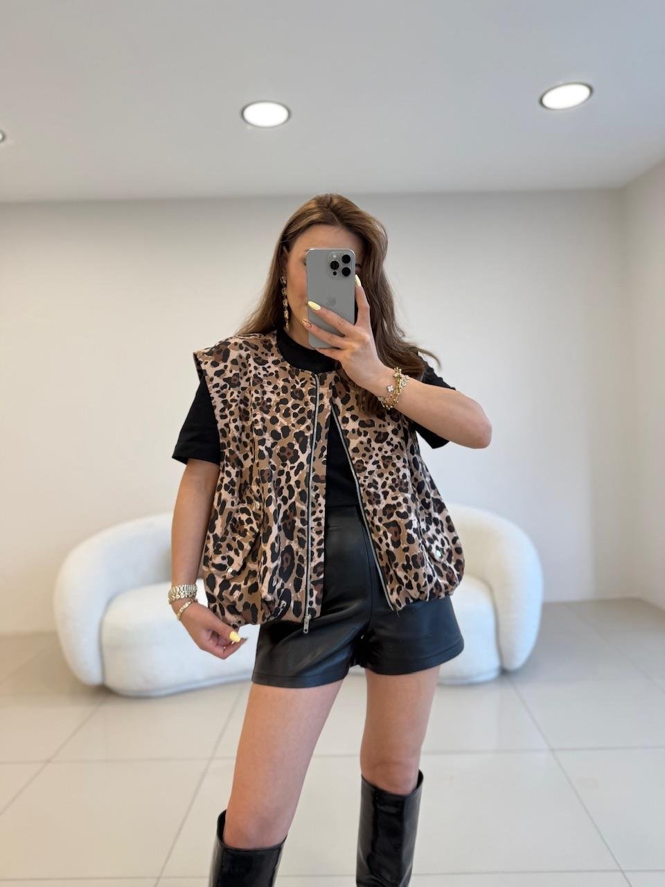 ASTARLI LEOPAR YELEK