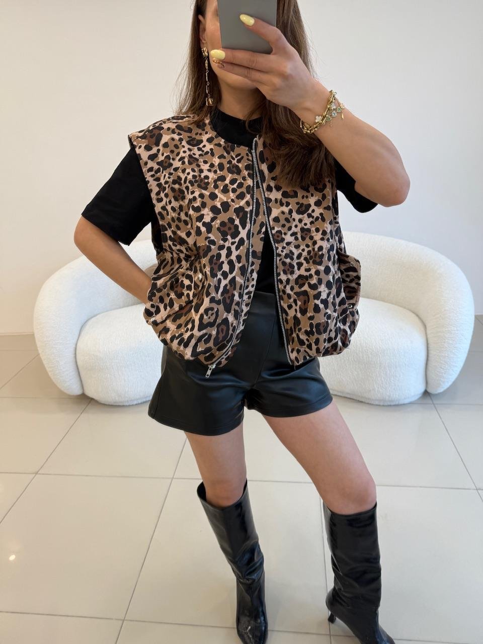 ASTARLI LEOPAR YELEK