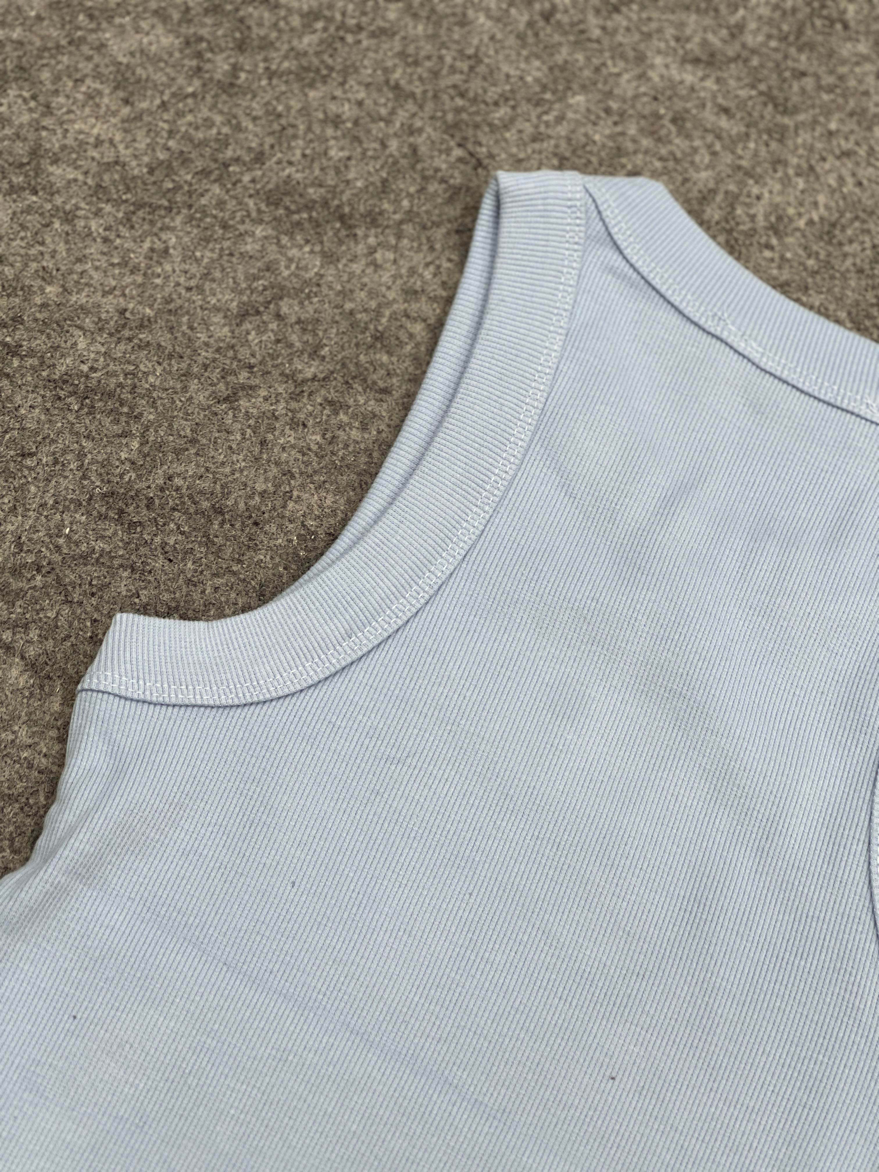 BEBE MAVİSİ KALIN BİYELİ CROP