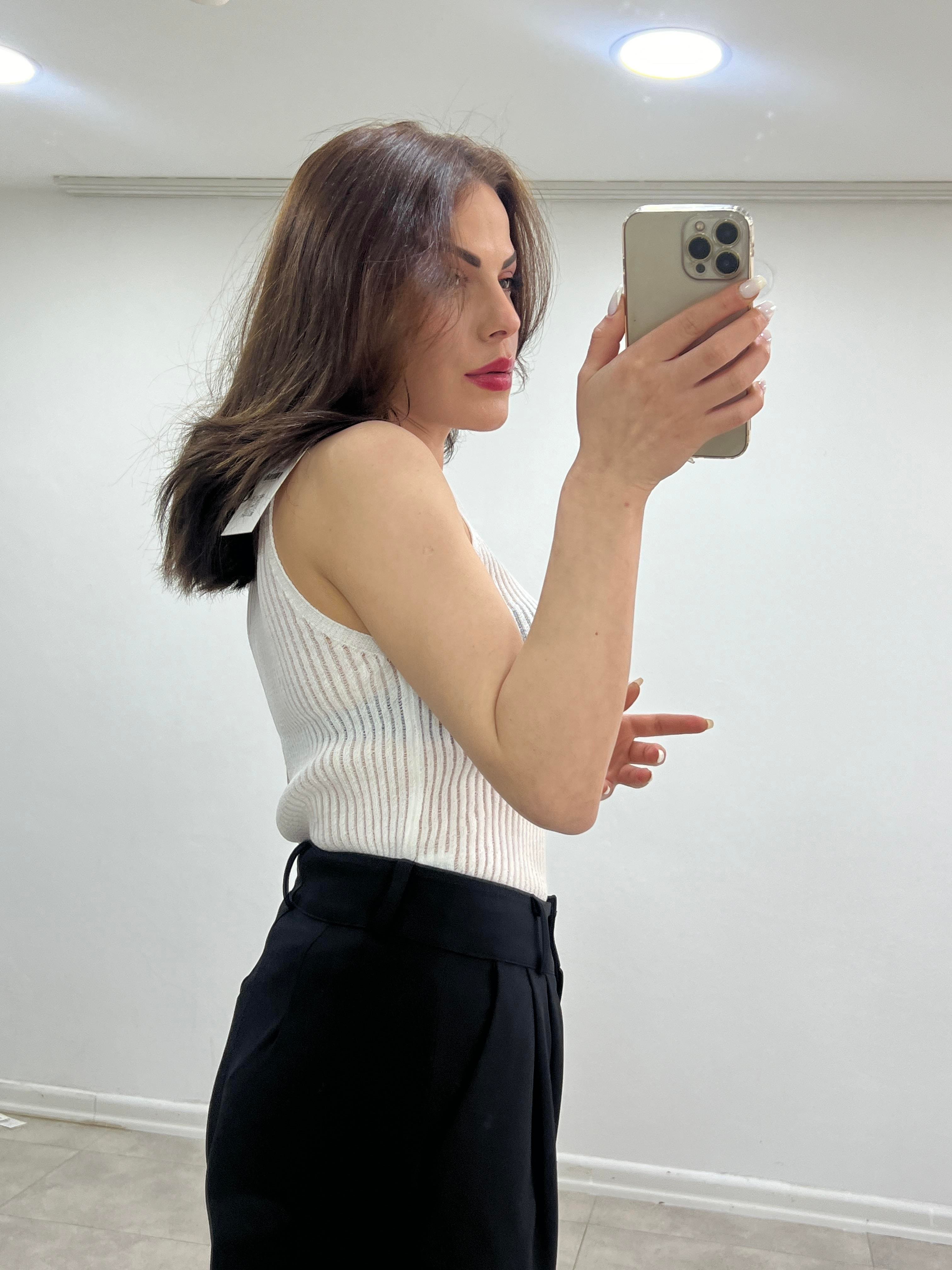 BEYAZ MERSERİZE ATLET