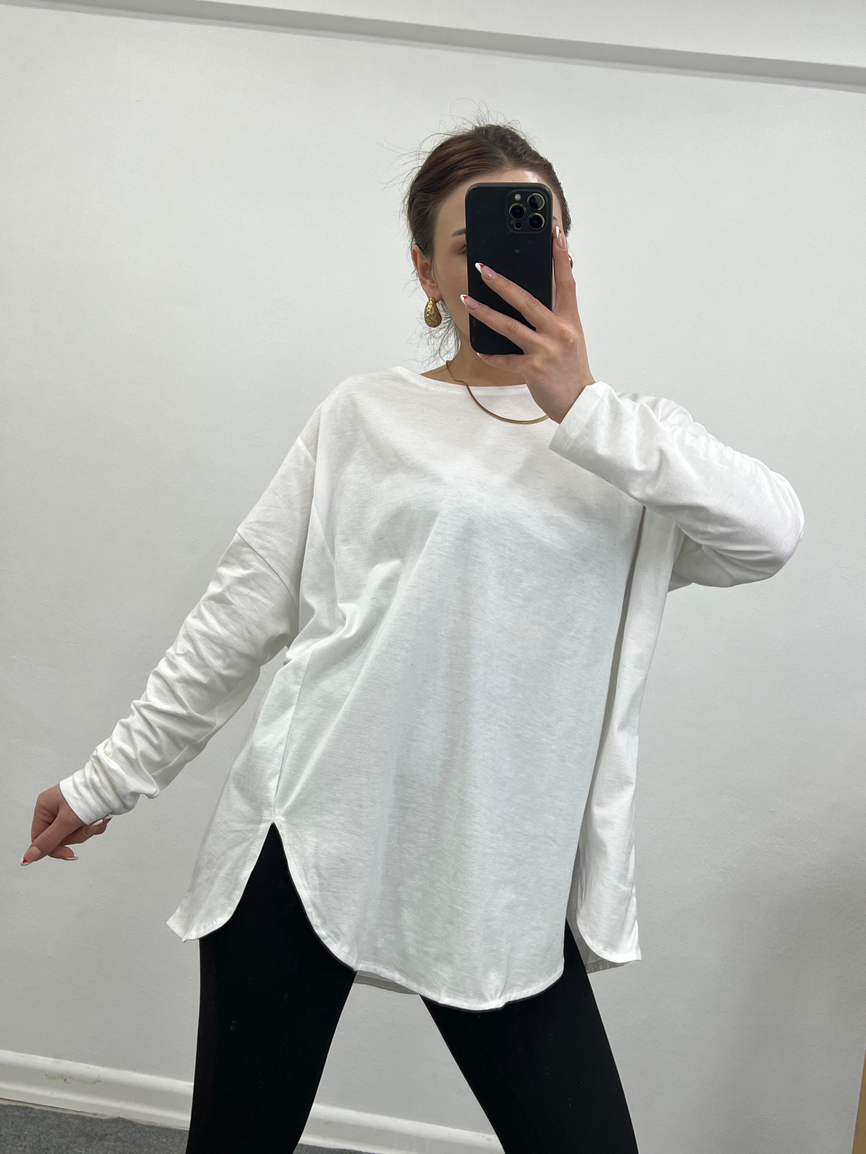 BEYAZ UZUN KOLLU BASİC