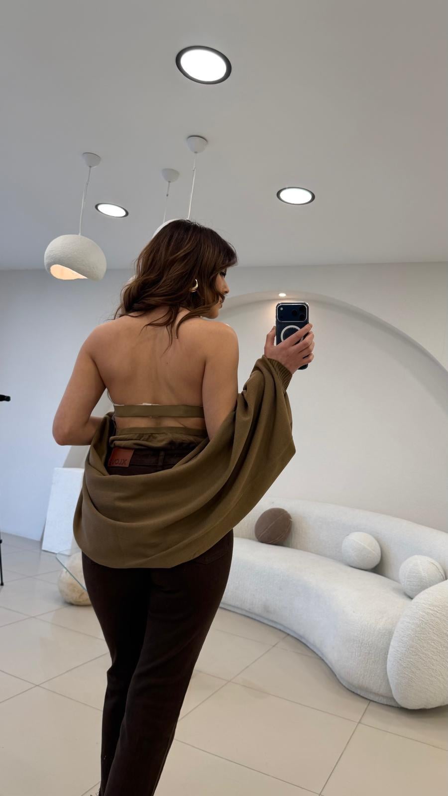 BOLERO DETAYLI TRİKO CAMEL