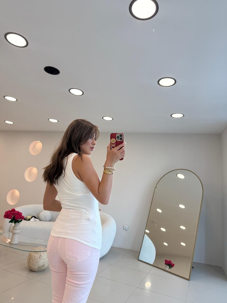 DİLVİN KALIN ASKILI ATLET EKRU