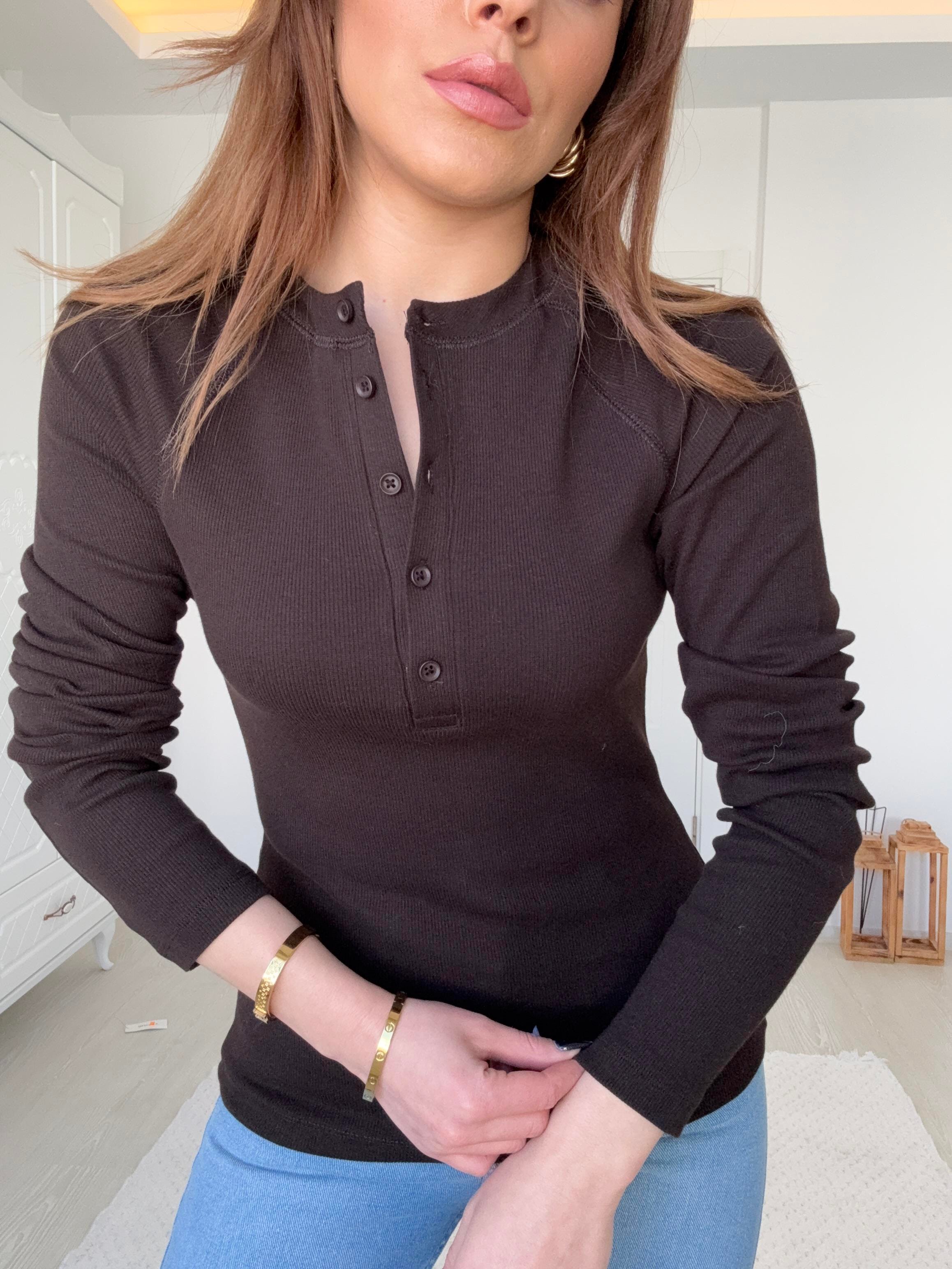 DÜĞMELİ FİTİLLİ BADY ACI KAHVE