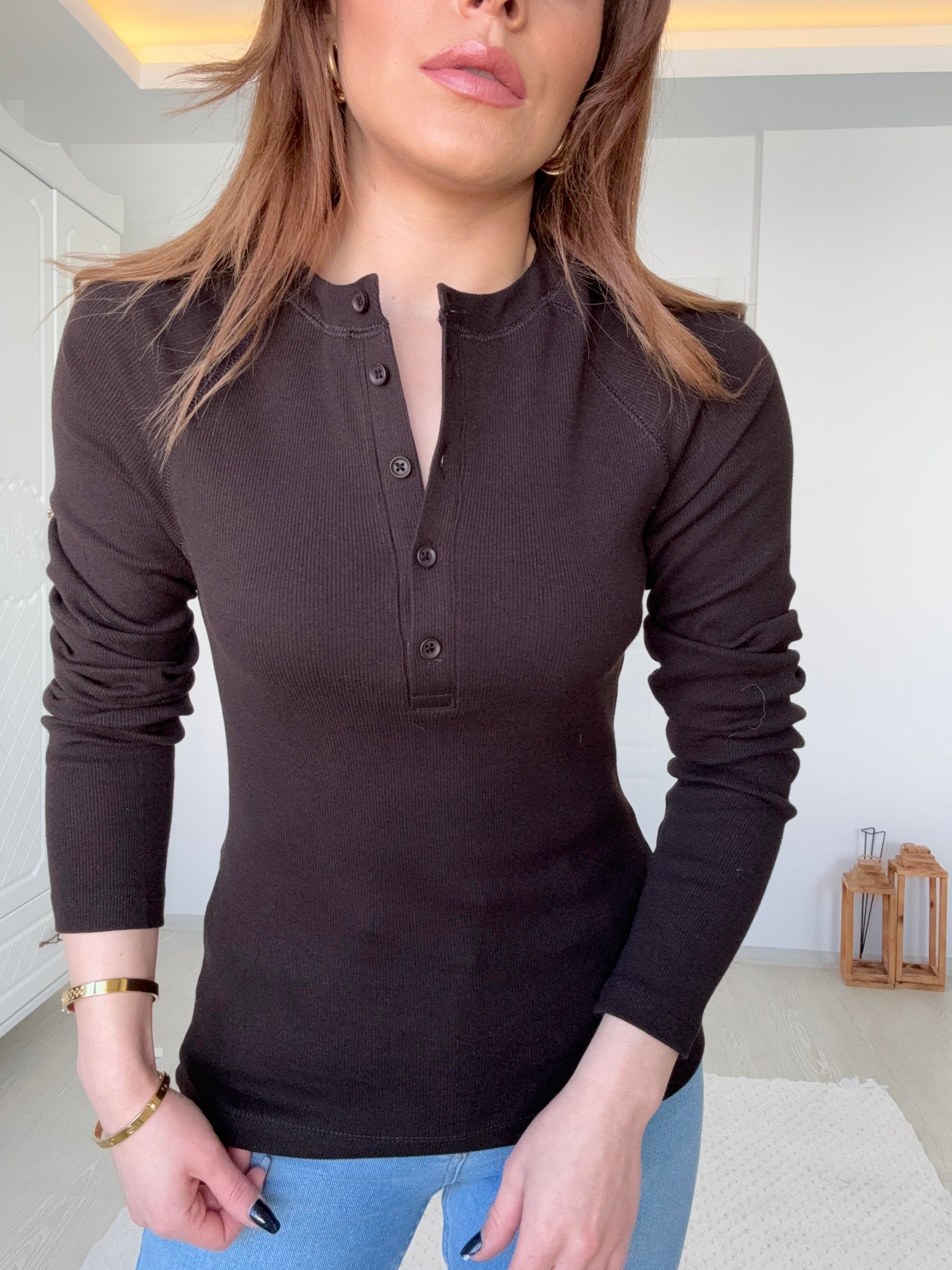 DÜĞMELİ FİTİLLİ BADY ACI KAHVE