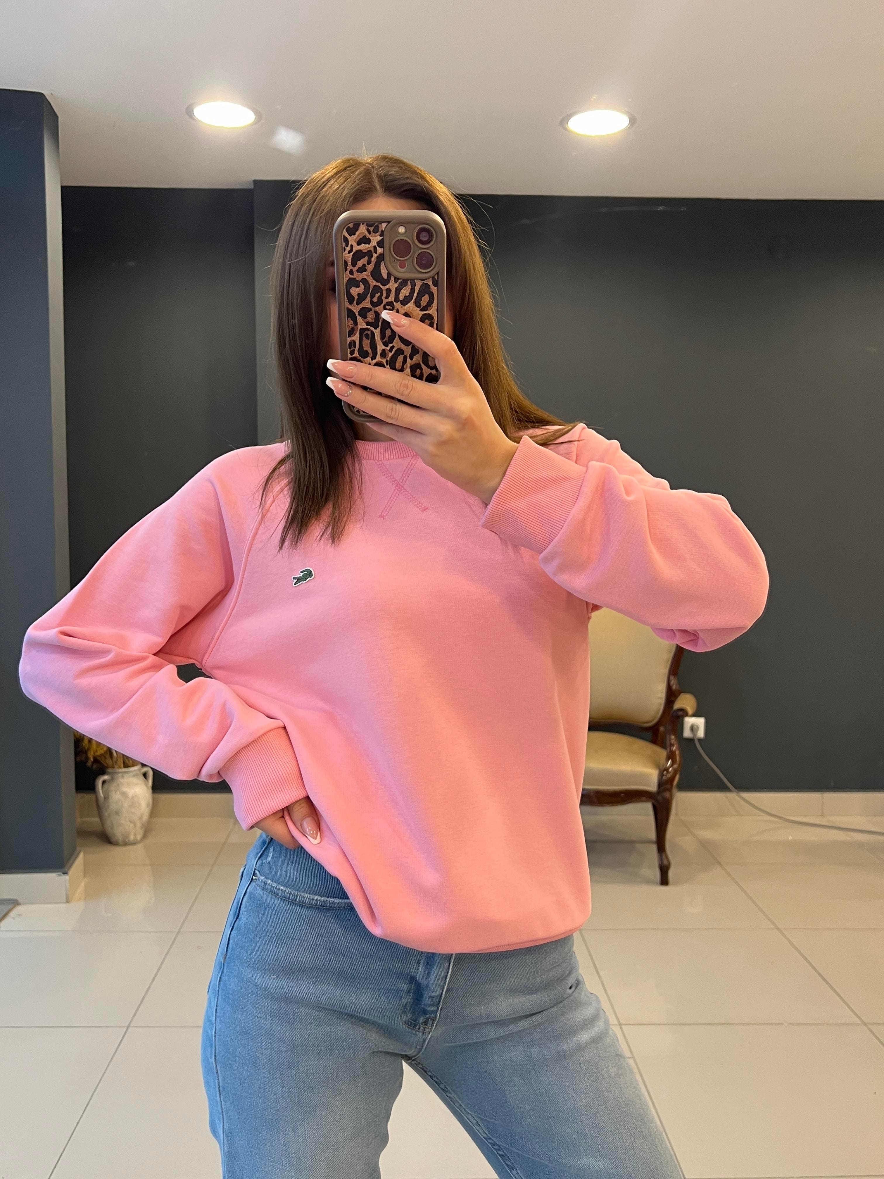 ETİKETLİ LCST SWEAT PEMBE