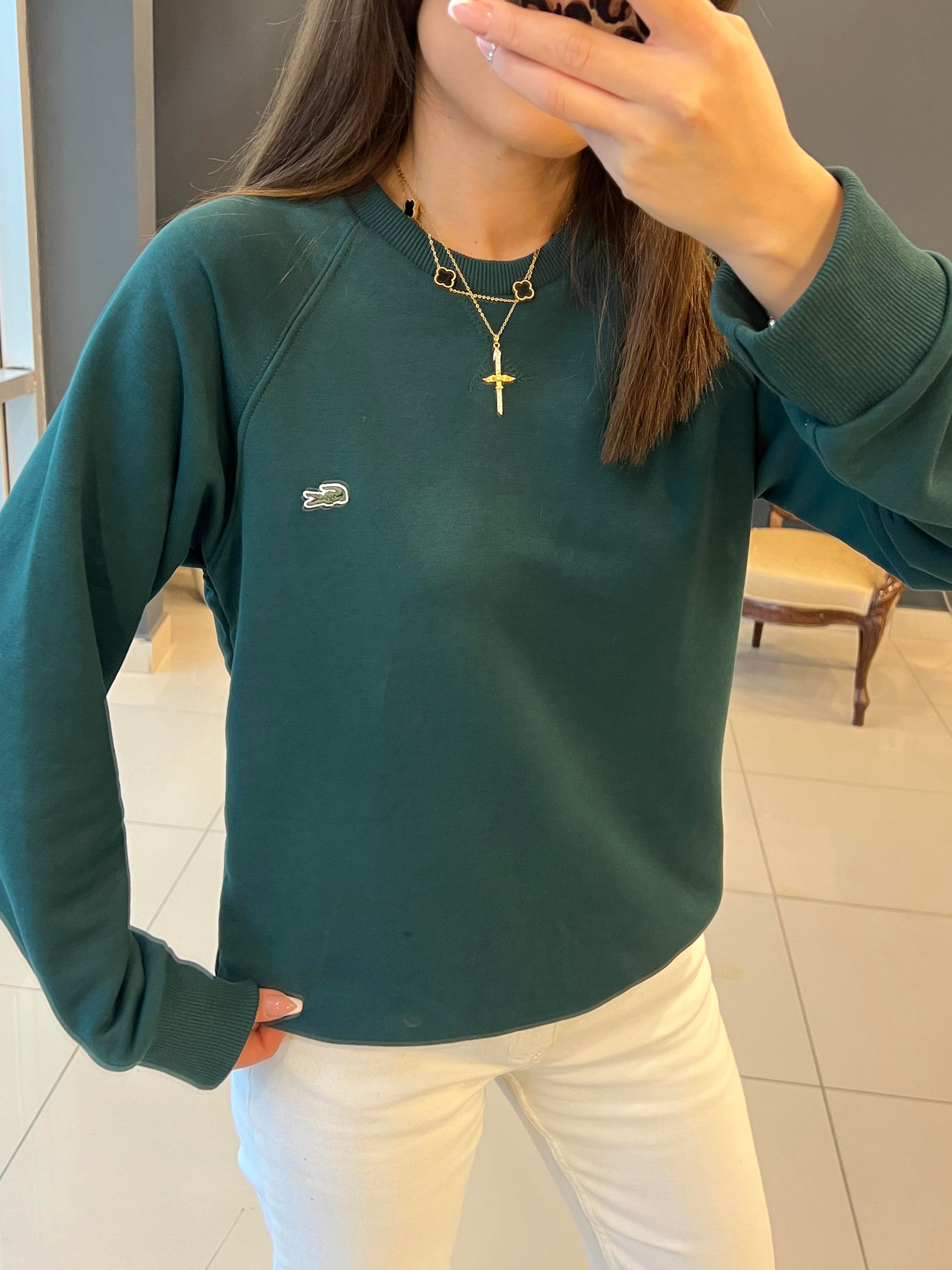 ETİKETLİ LCST SWEAT YEŞİL
