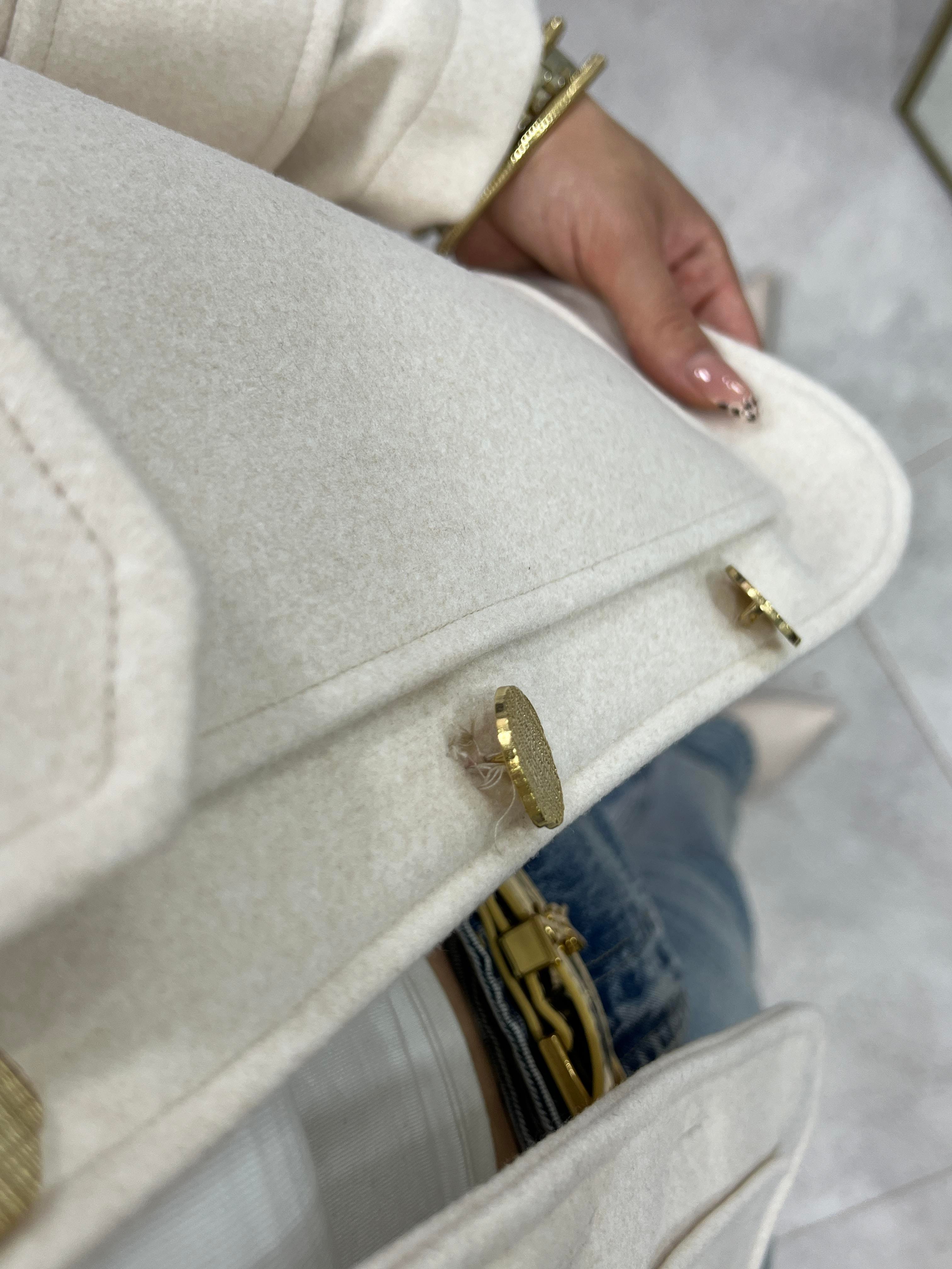 GOLD DÜĞMELİ KAŞE CEKET