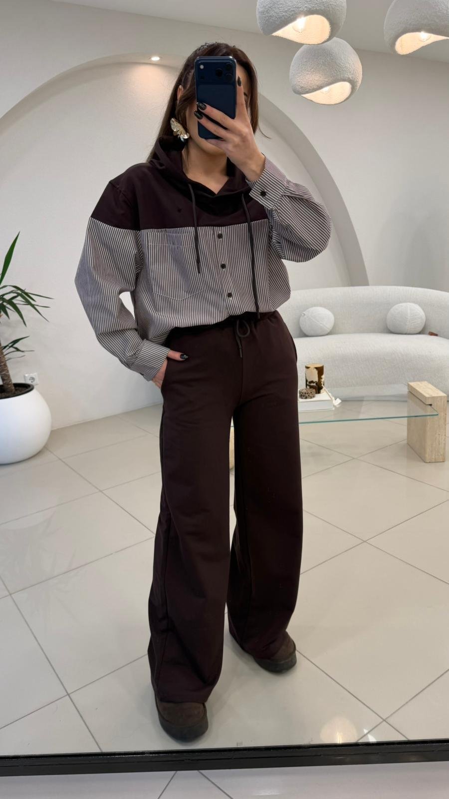 GÖMLEK GARNİLİ İKİLİ TAKIM