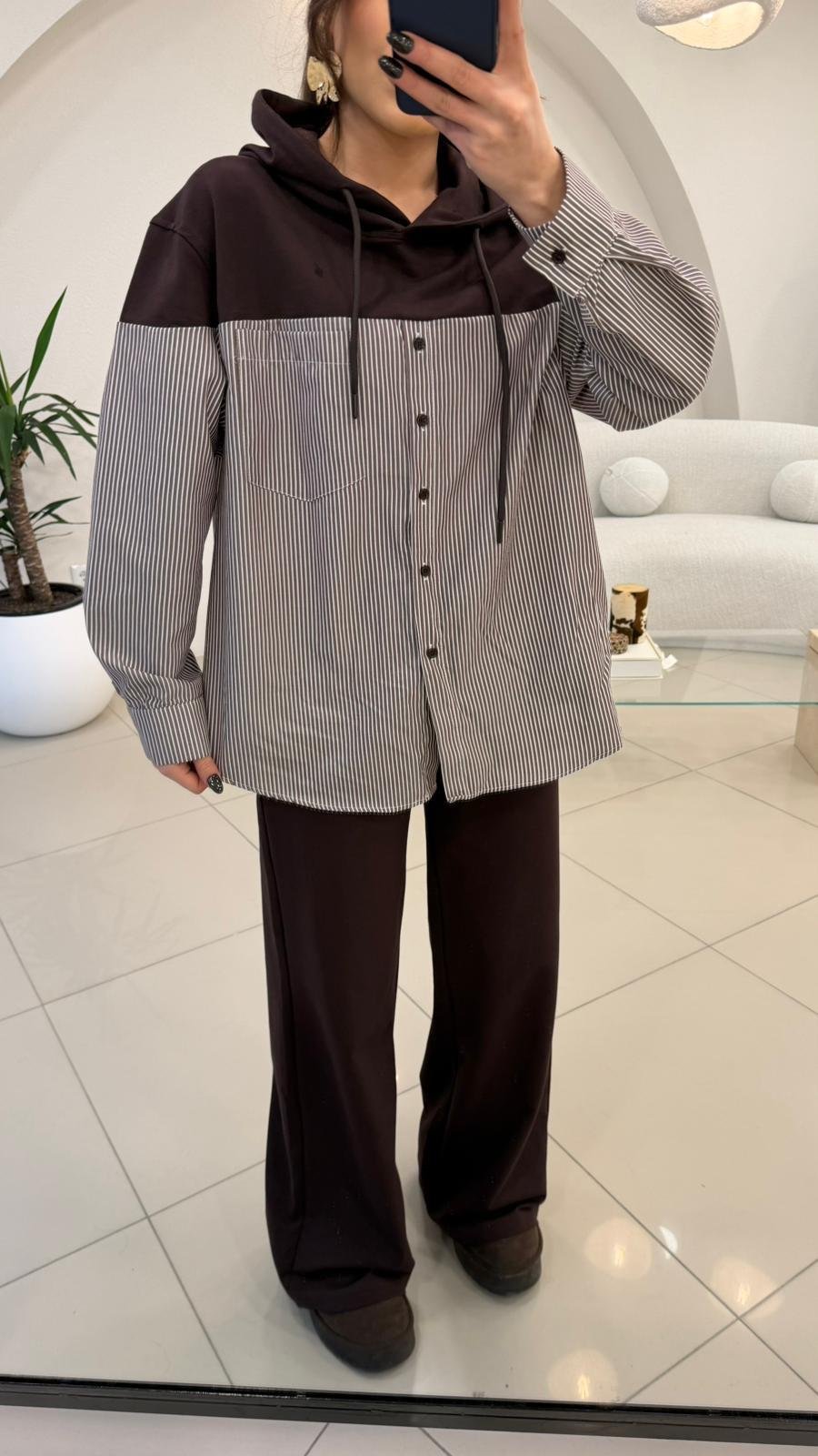 GÖMLEK GARNİLİ İKİLİ TAKIM
