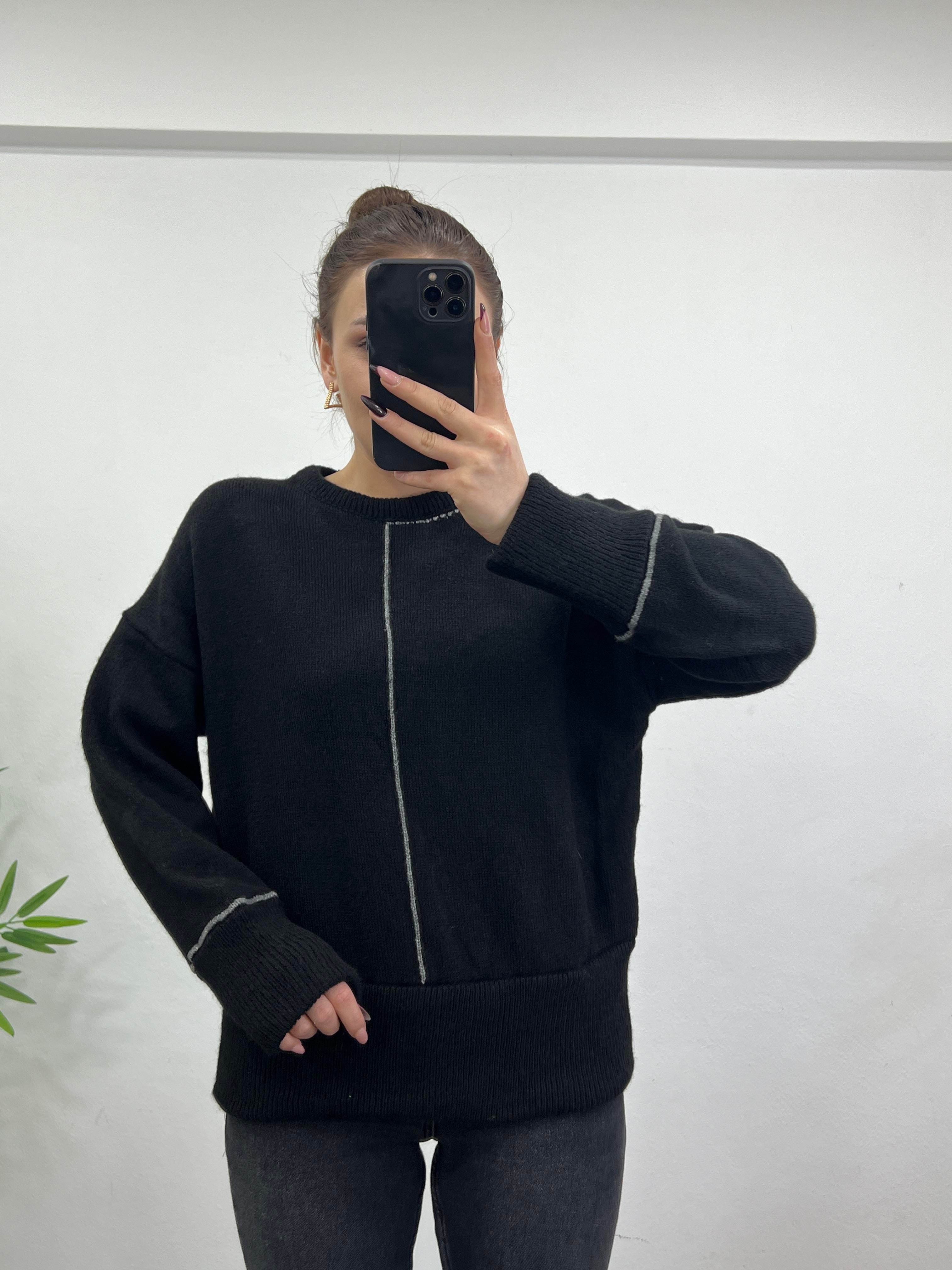 GRİ ŞERİTLİ KAZAK 