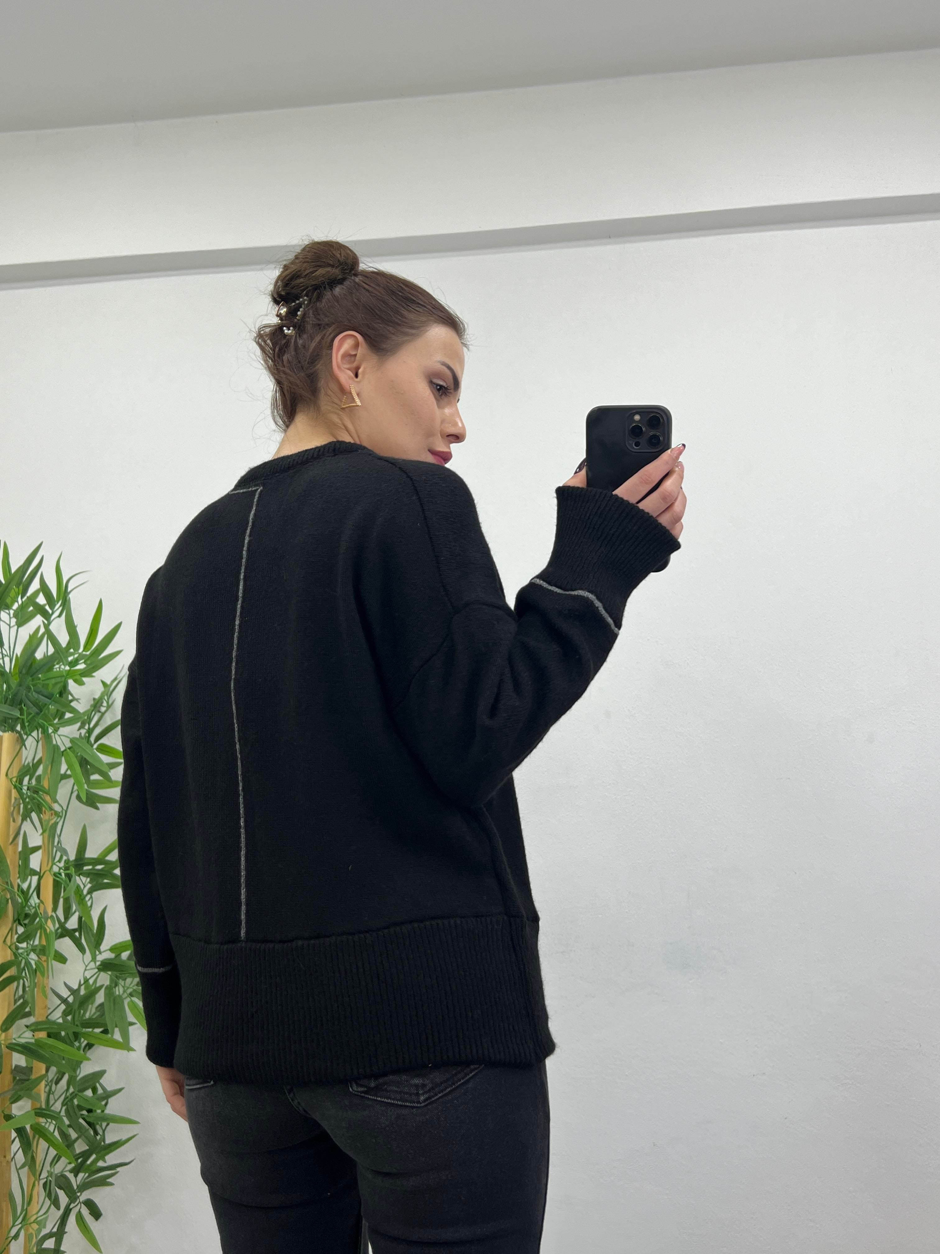 GRİ ŞERİTLİ KAZAK 