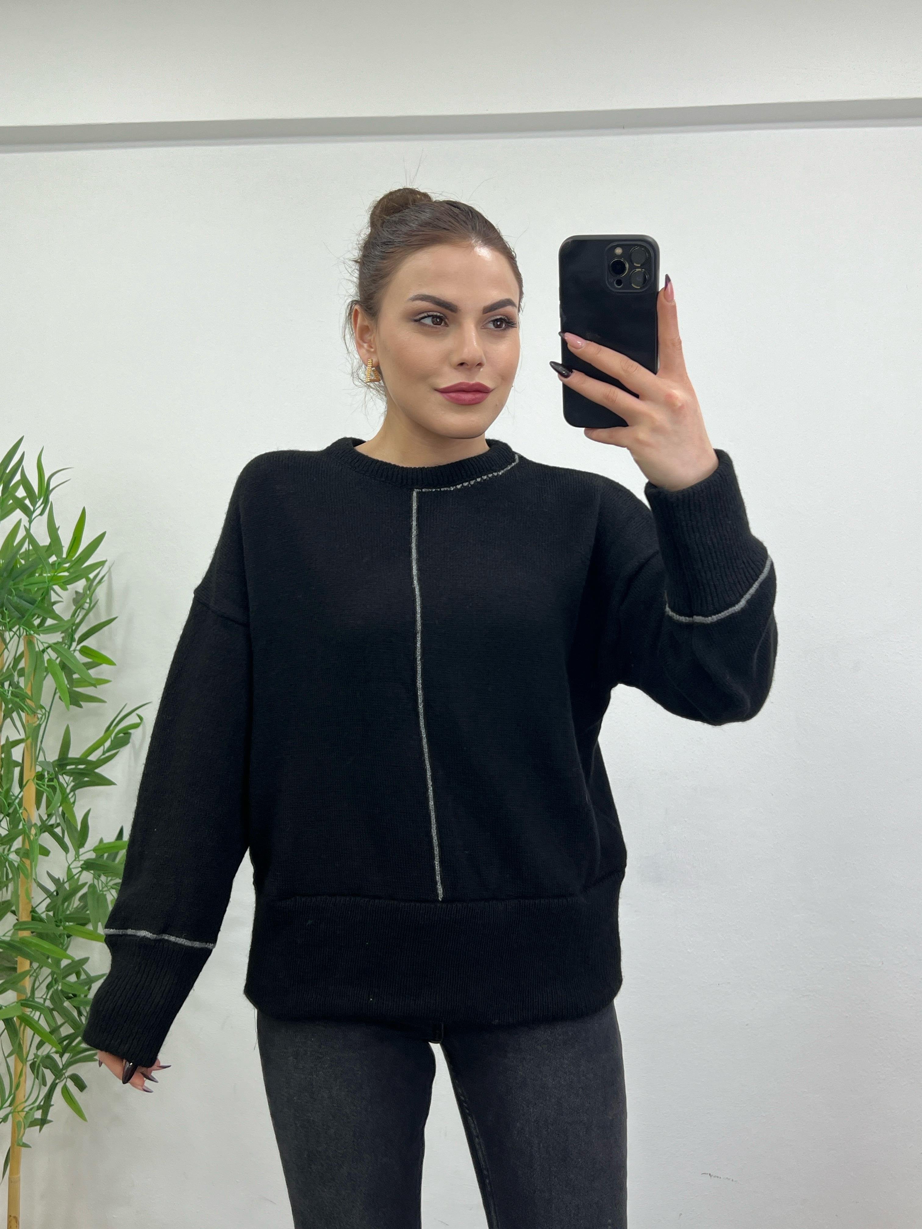 GRİ ŞERİTLİ KAZAK 