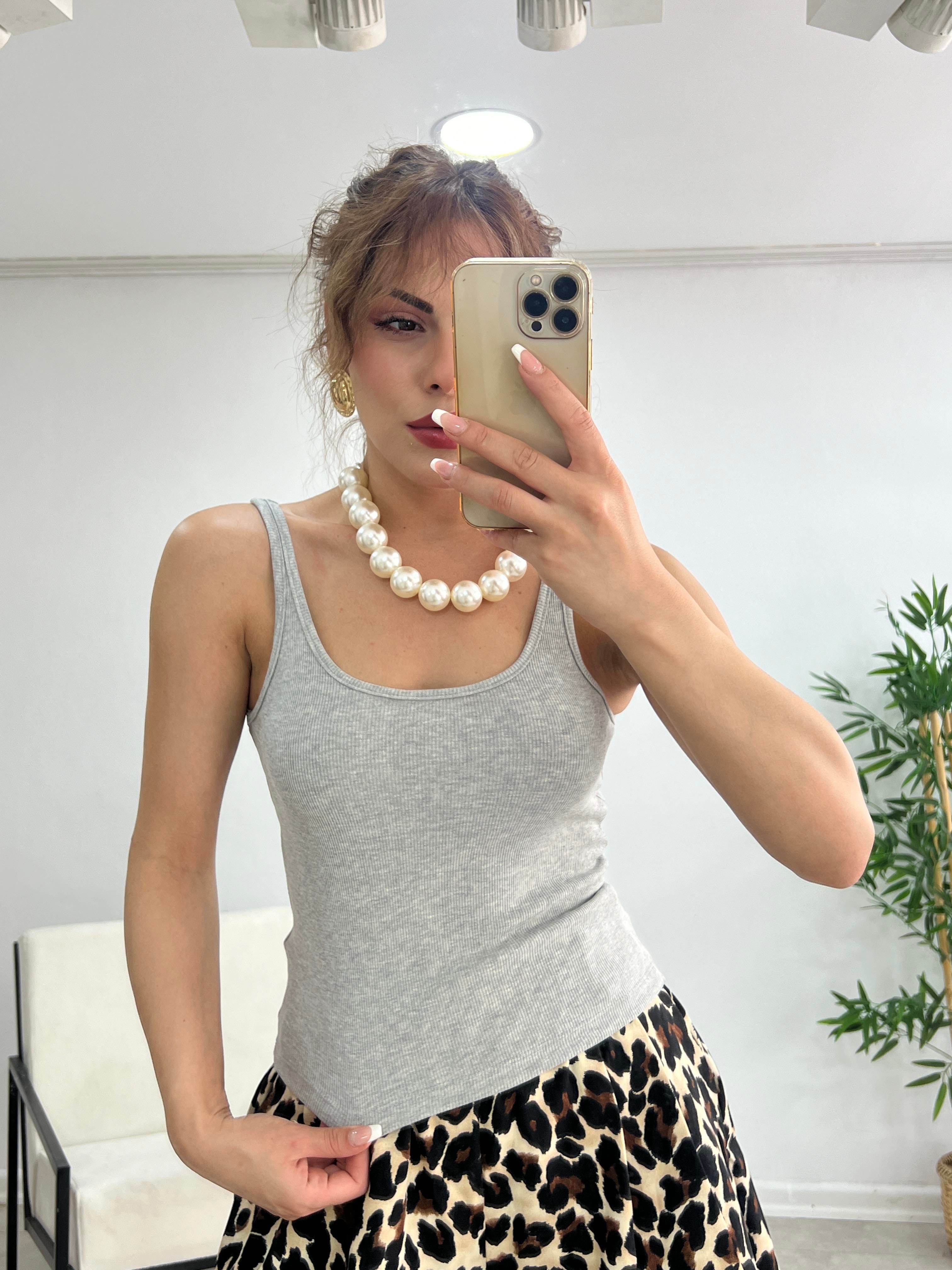 KALIN ASKILI GRİ  ATLET