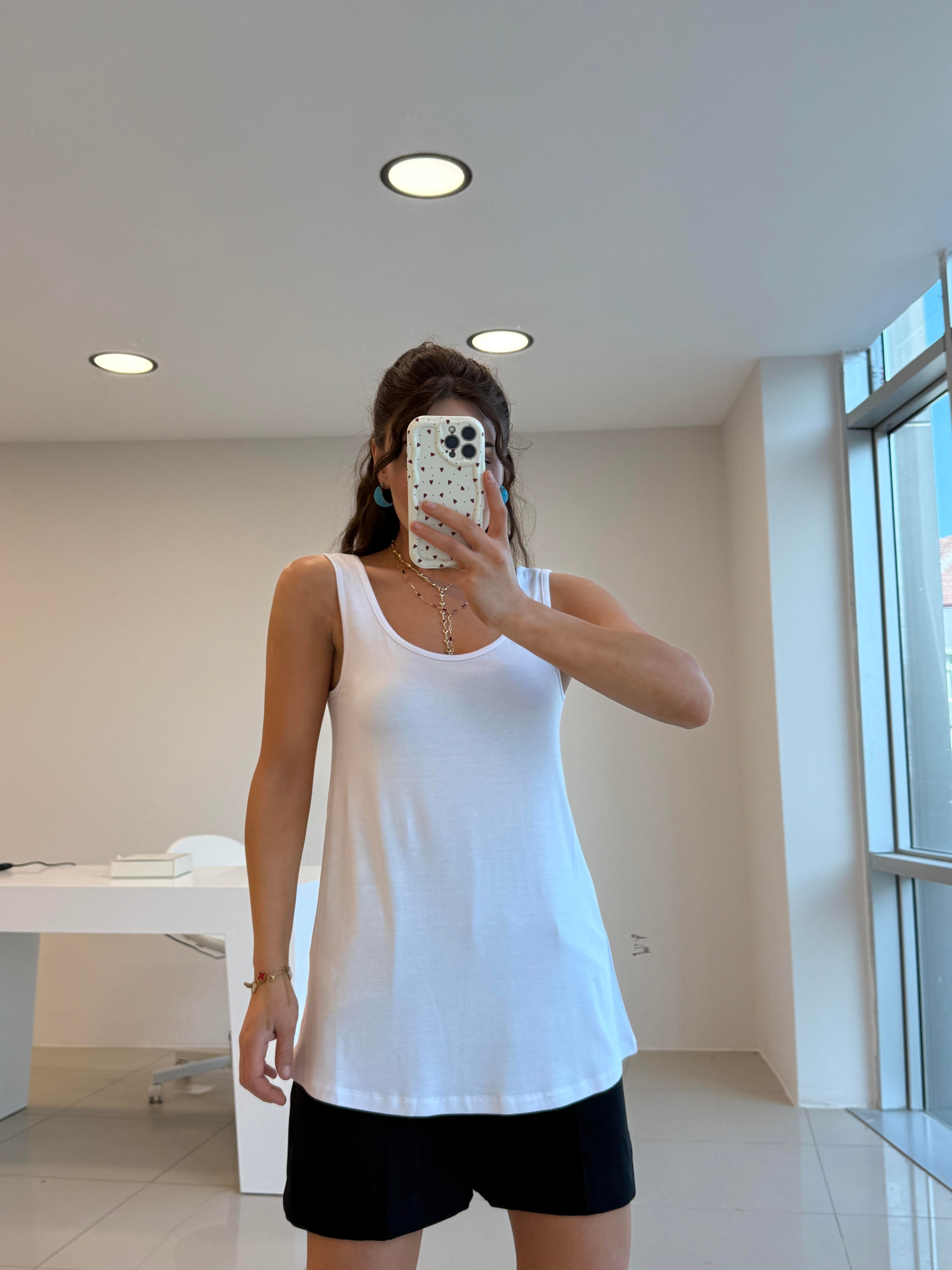 KALIN ASKILI ORJINAL MARKA MODAL ATLET BEYAZ