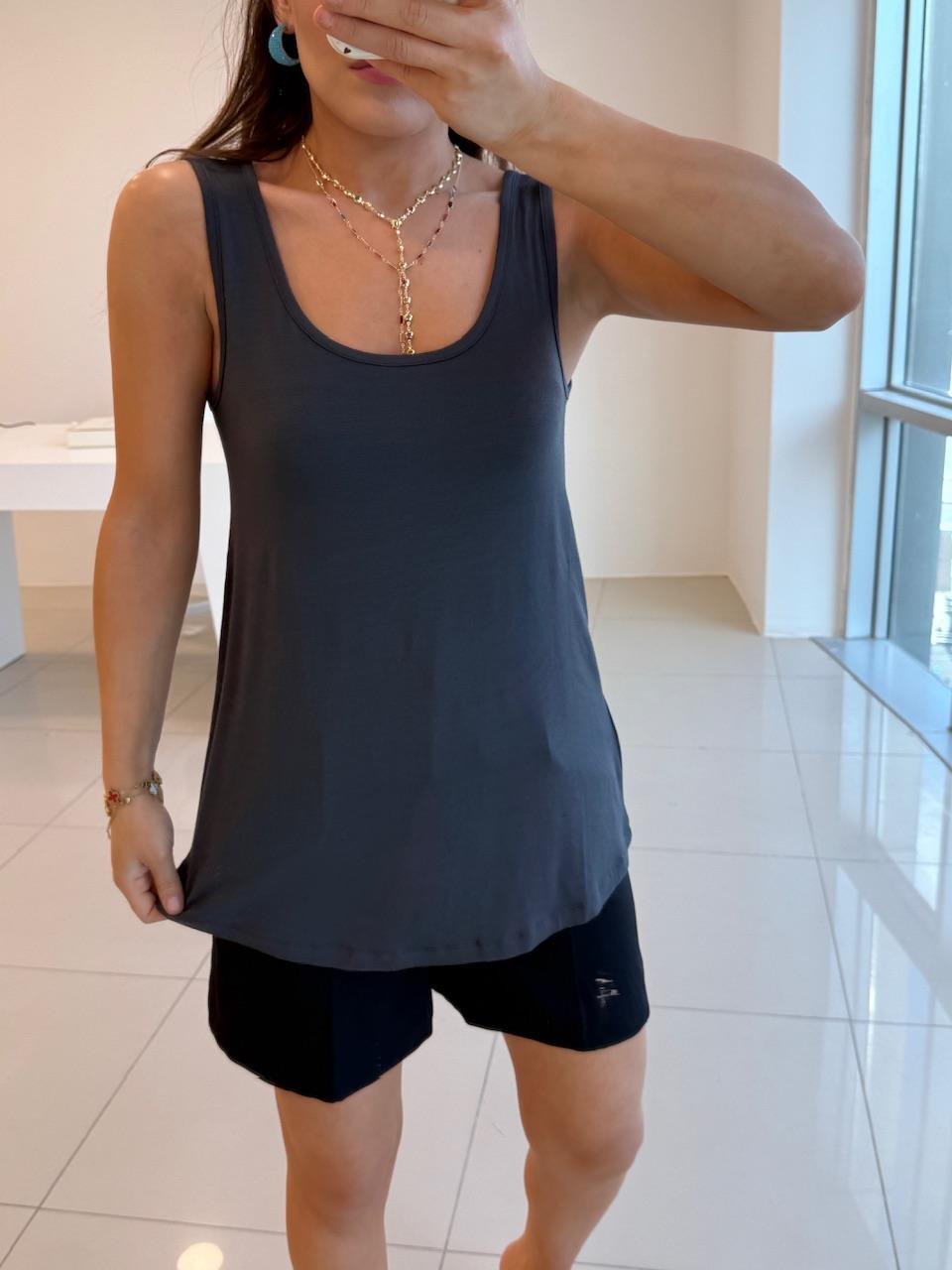 KALIN ASKILI ORJINAL MARKA MODAL ATLET GRİ