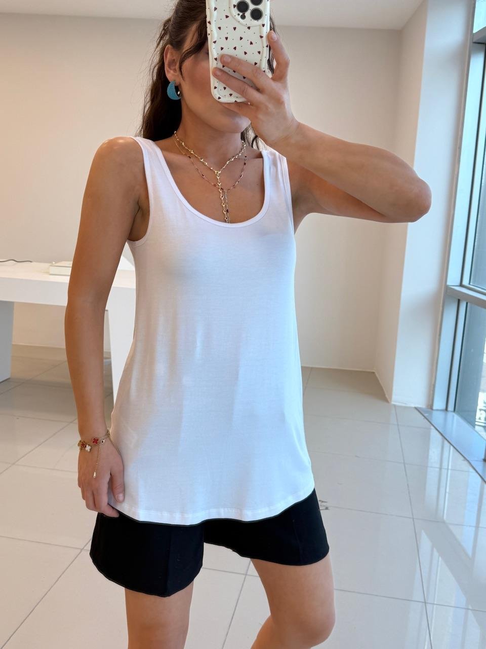 KALIN ASKILI ORJINAL MARKA MODAL ATLET BEYAZ