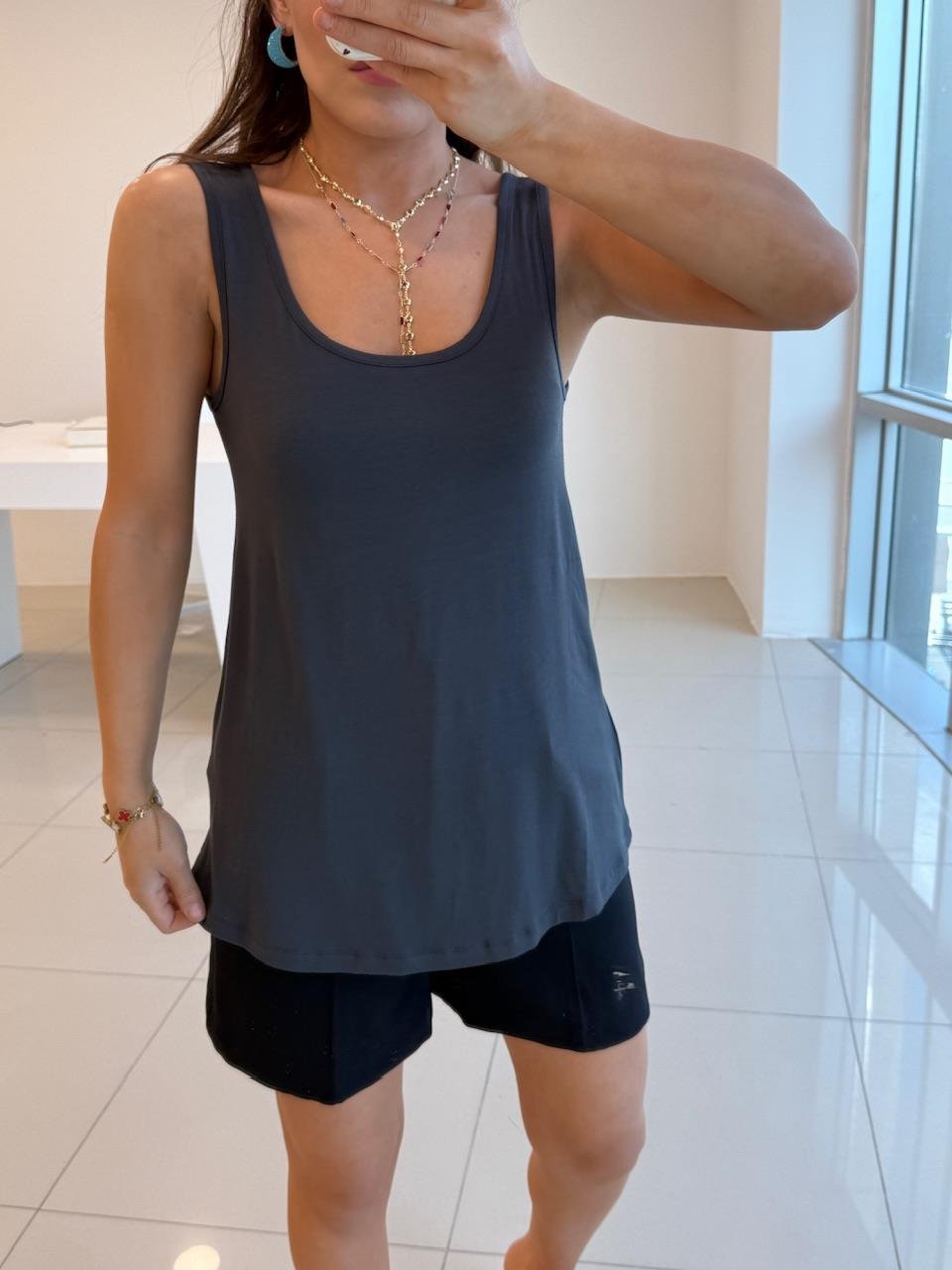 KALIN ASKILI ORJINAL MARKA MODAL ATLET GRİ