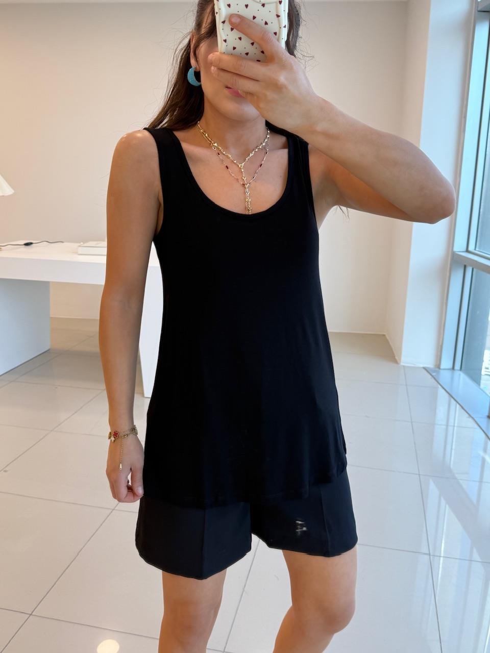 KALIN ASKILI ORJINAL MARKA MODAL ATLET SİYAH