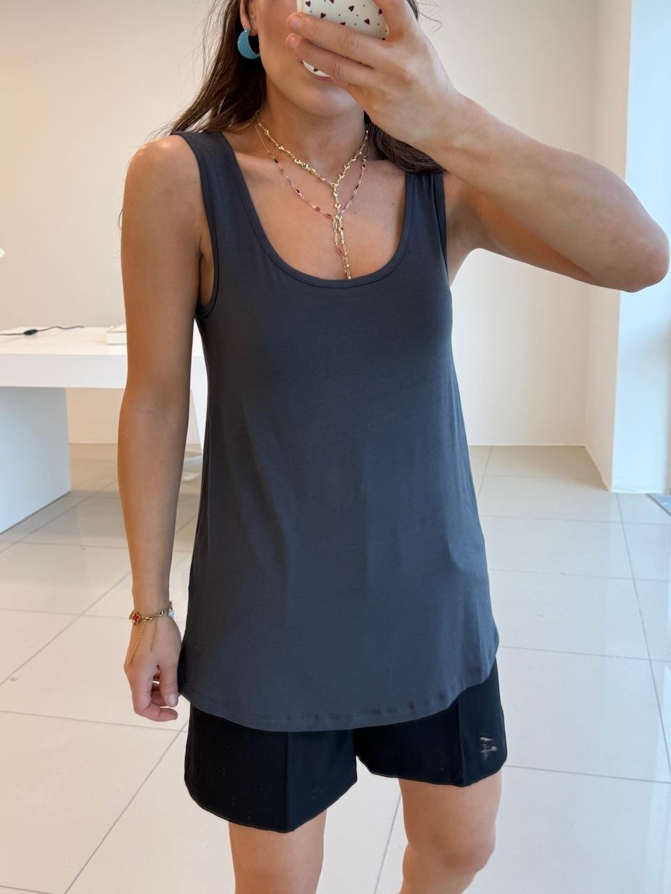 KALIN ASKILI ORJINAL MARKA MODAL ATLET GRİ