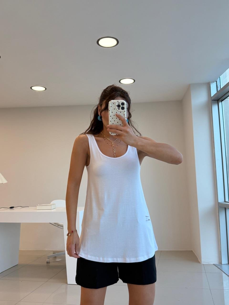 KALIN ASKILI ORJINAL MARKA MODAL ATLET BEYAZ