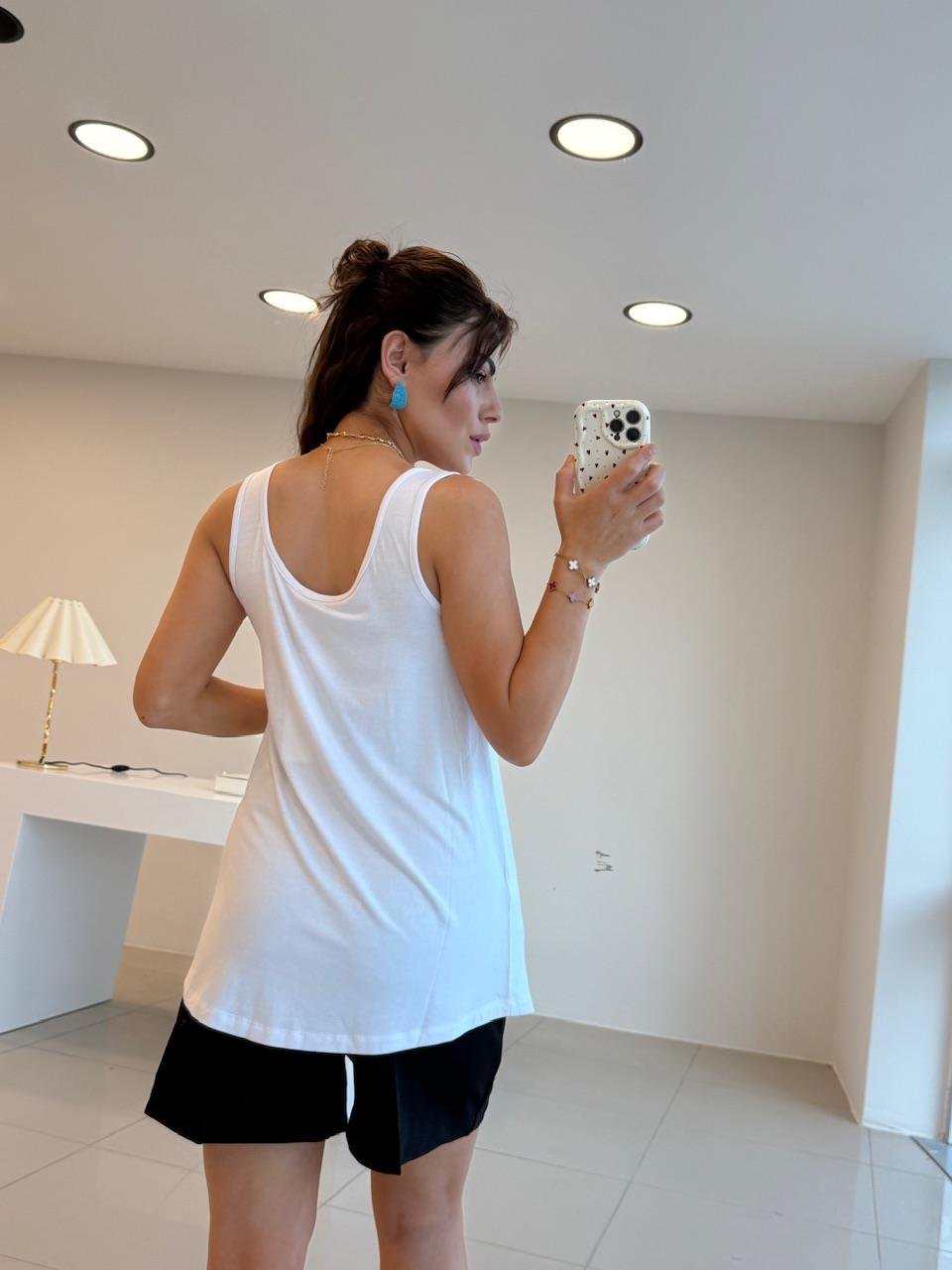 KALIN ASKILI ORJINAL MARKA MODAL ATLET BEYAZ