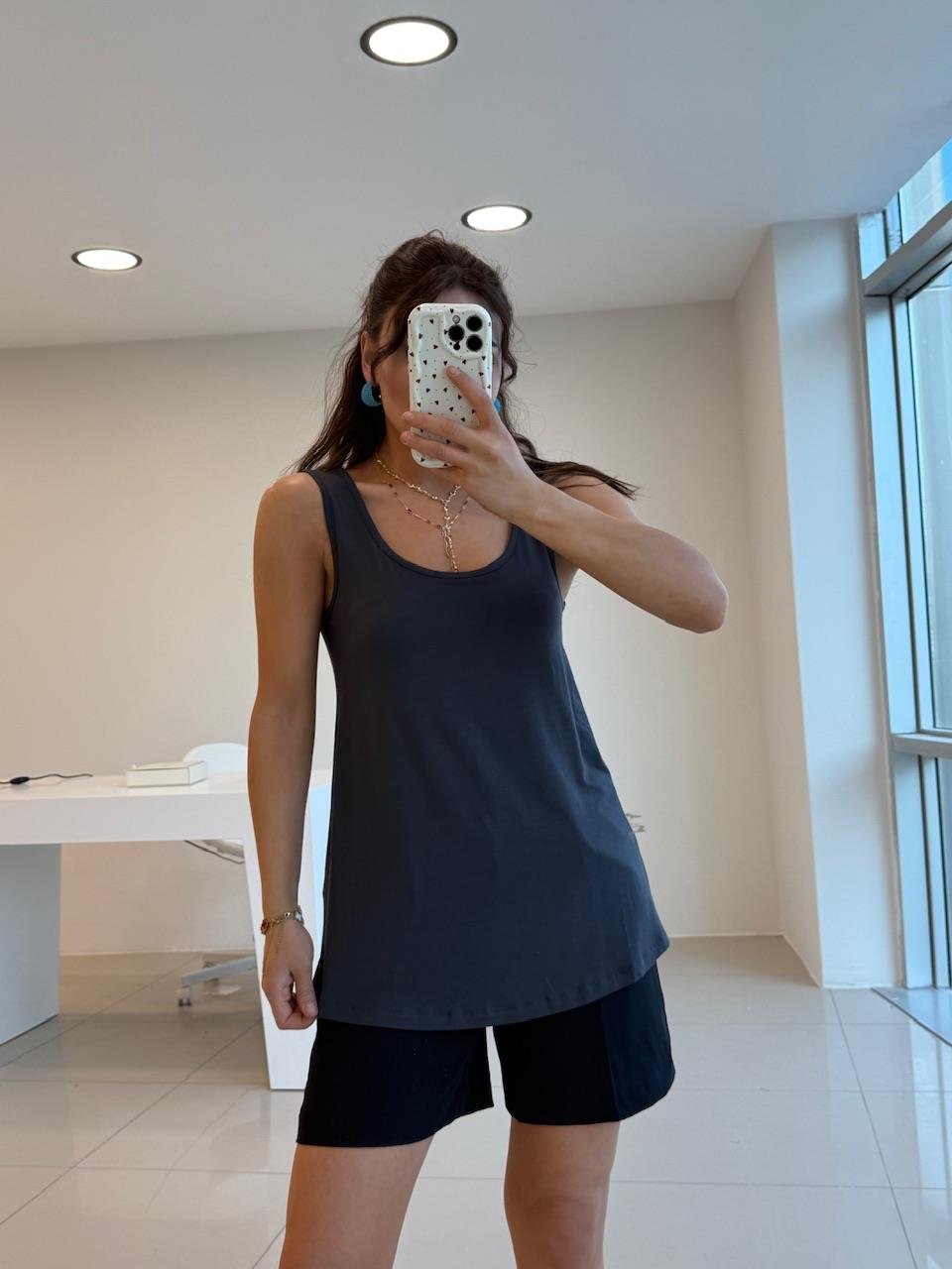 KALIN ASKILI ORJINAL MARKA MODAL ATLET GRİ