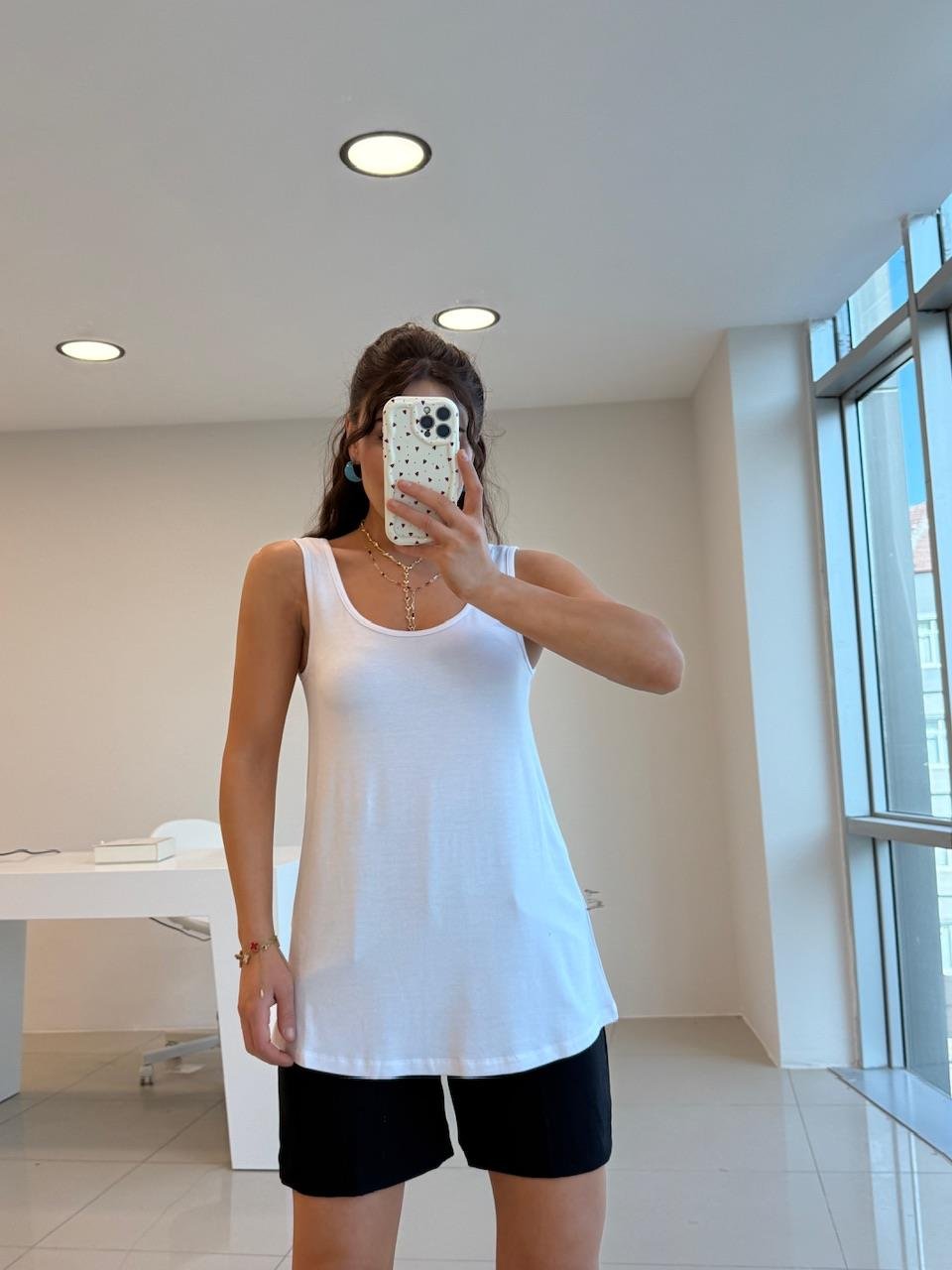 KALIN ASKILI ORJINAL MARKA MODAL ATLET BEYAZ