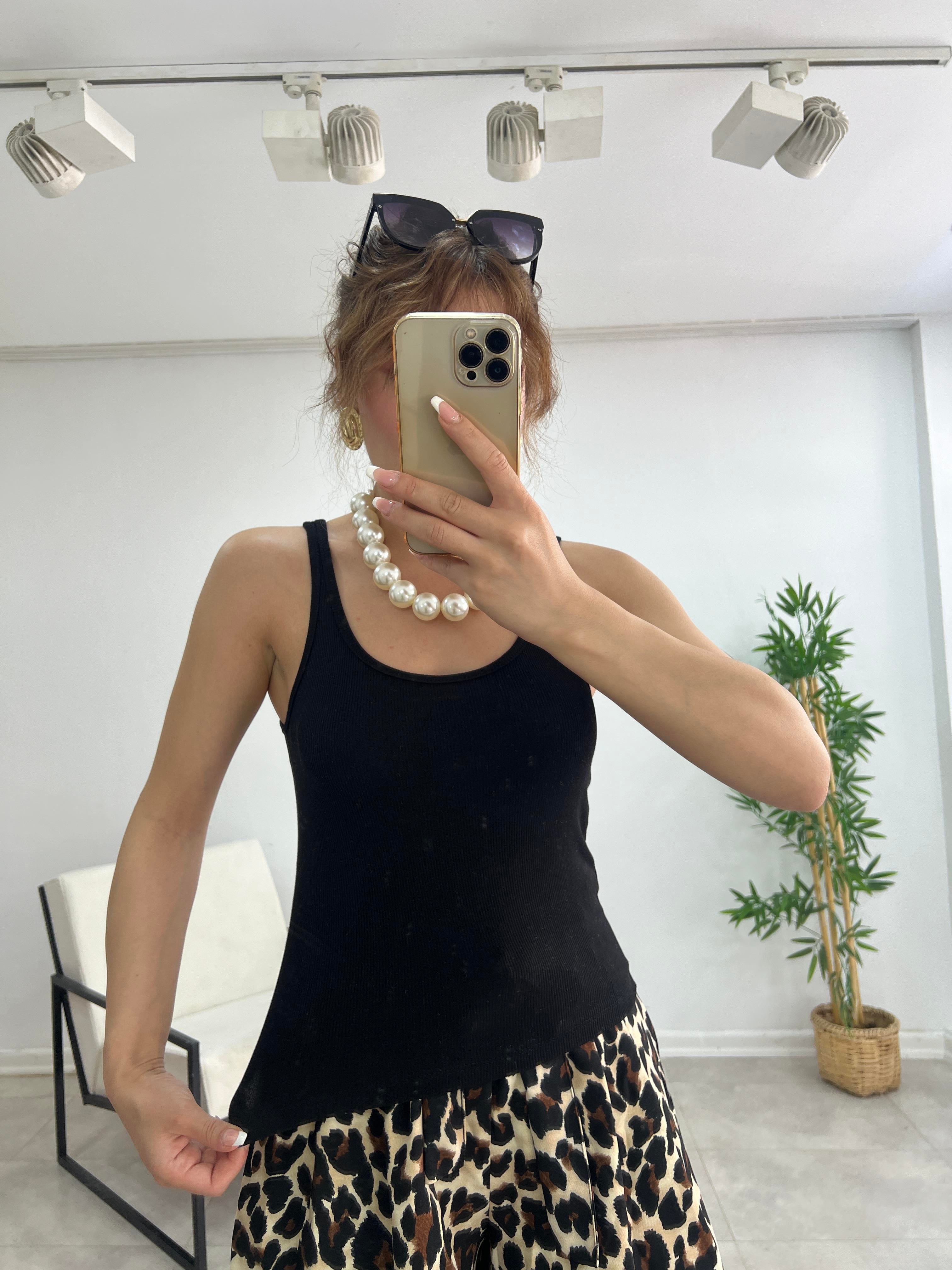 KALIN ASKILI SİYAH  ATLET